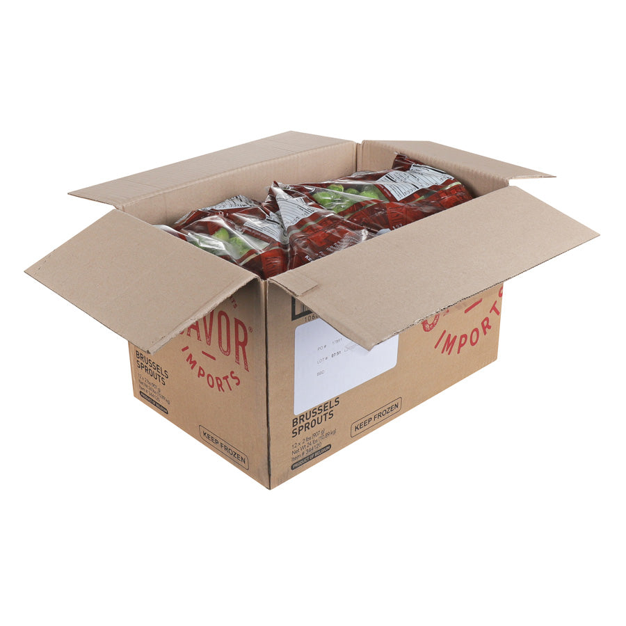 Brussel Sprout Individual Quick Frozen 2 Pound Each - 12 Per Case.