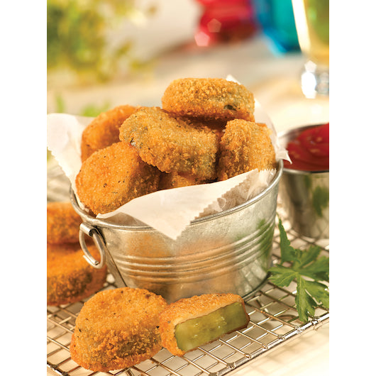 Riverside Foods Premium Dill Pickle Slices 2.5 Pound Each - 4 Per Case.