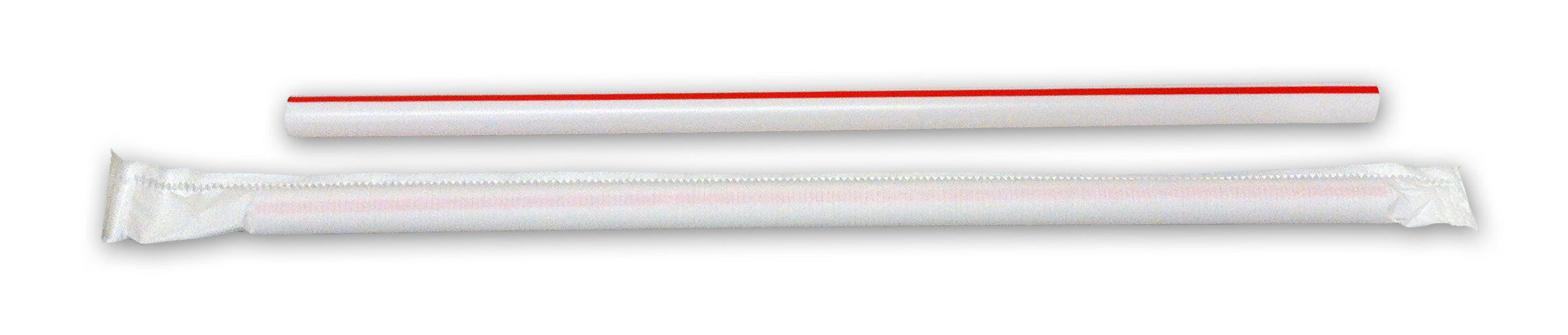 Giant Wht Red Str Wrp 300 Each - 7500 Per Case.