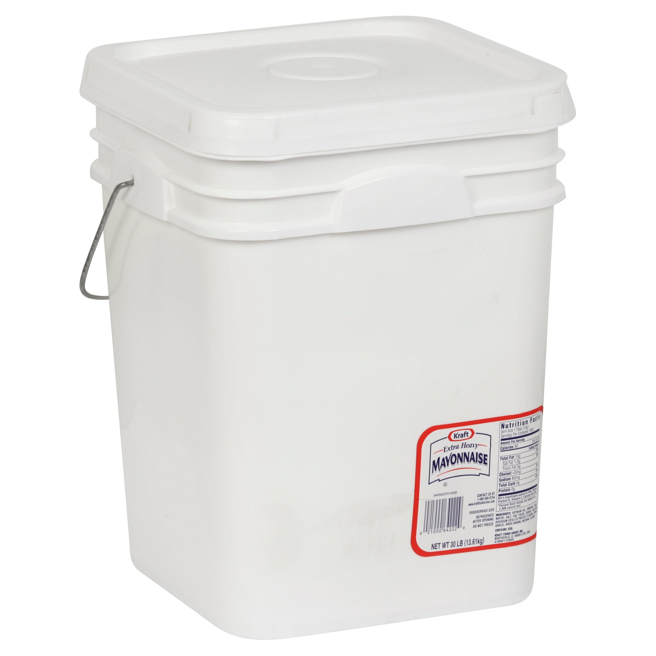 KRAFT Bulk Extra Heavy Mayonnaise 30 lb. Pail 1)