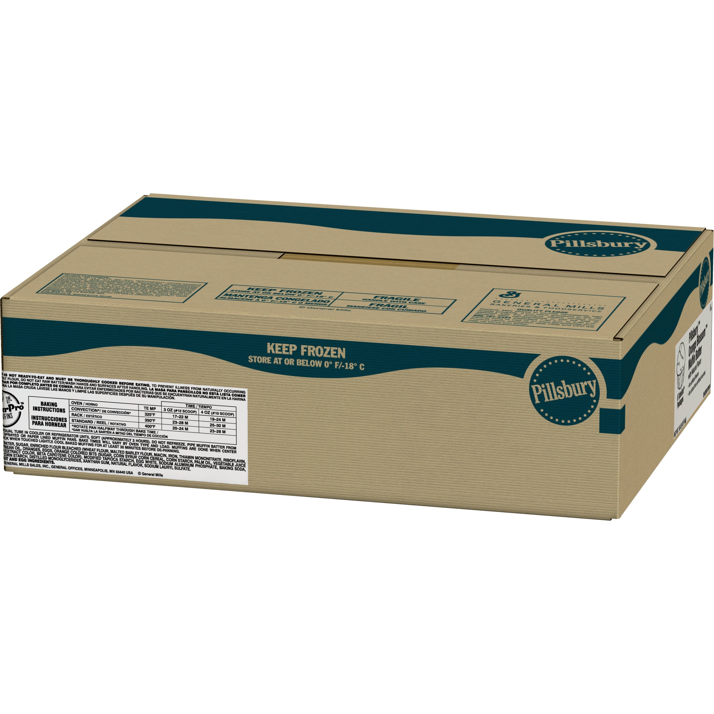 Pillsbury™ Tubeset™ Muffin Batter Orange Blossom 3 Pound Each - 6 Per Case.