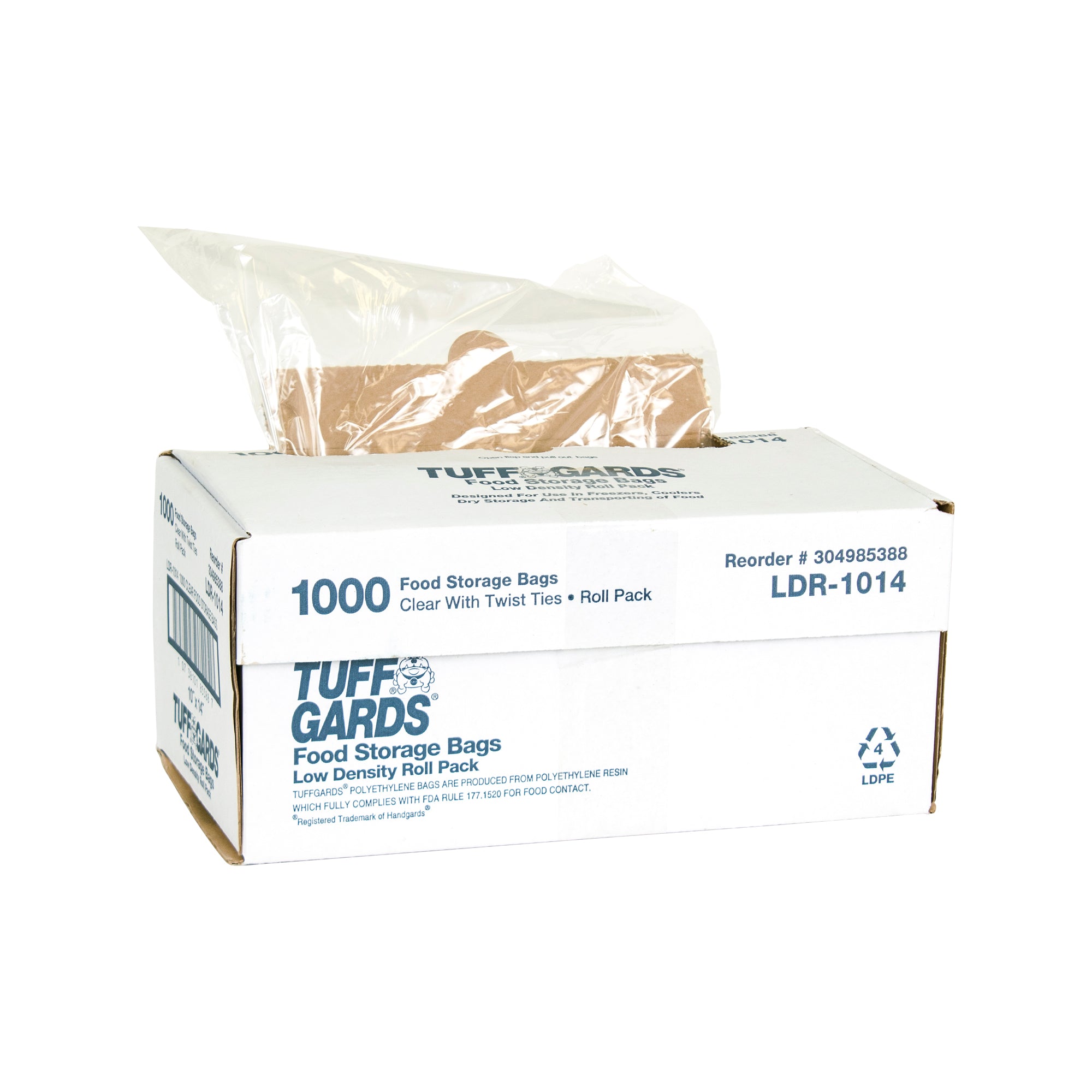 Bag Low Density Roll Food Storage 1000 Each - 1 Per Case.