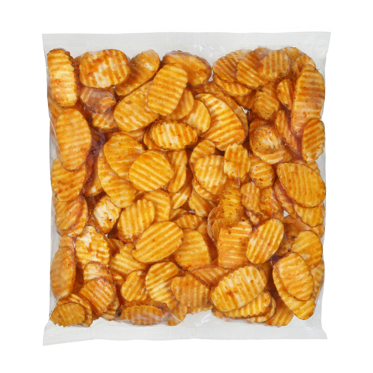 Simplot Seasonedcrisp Delivery 4" Savory Battered Slice Skin On 4 Pound Each - 6 Per Case.