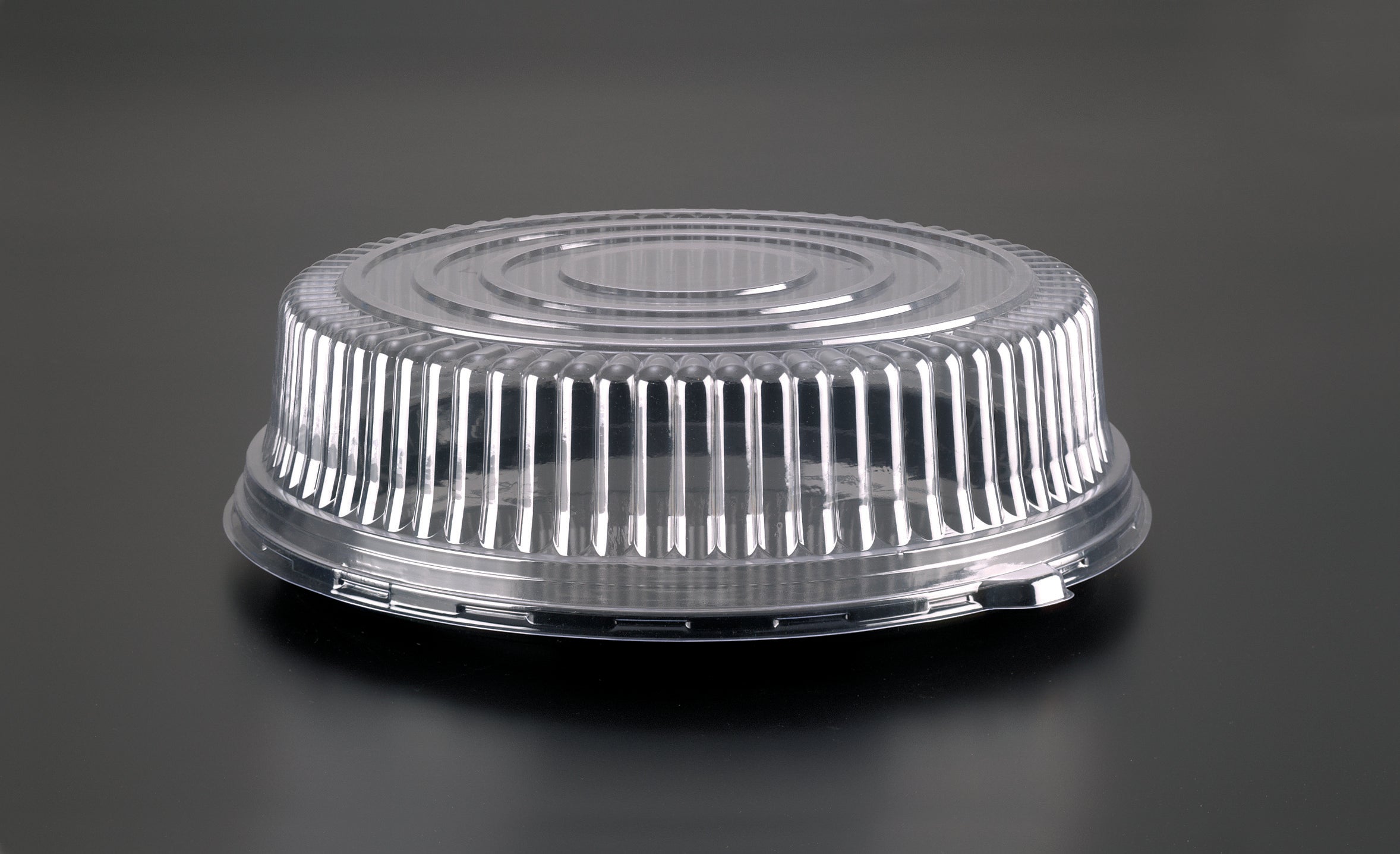 12" Round Lid Clear 25 Each - 25 Per Case.
