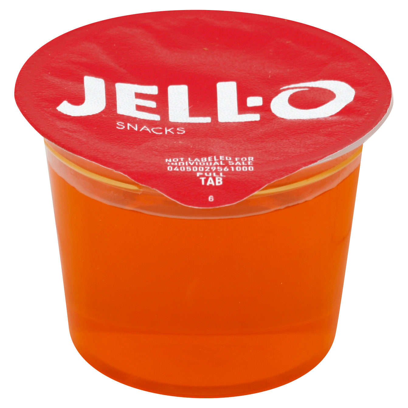 Jell-O Ready To Eat Orange Gelatin, 13.5 Ounce Size - 6 Per Case.