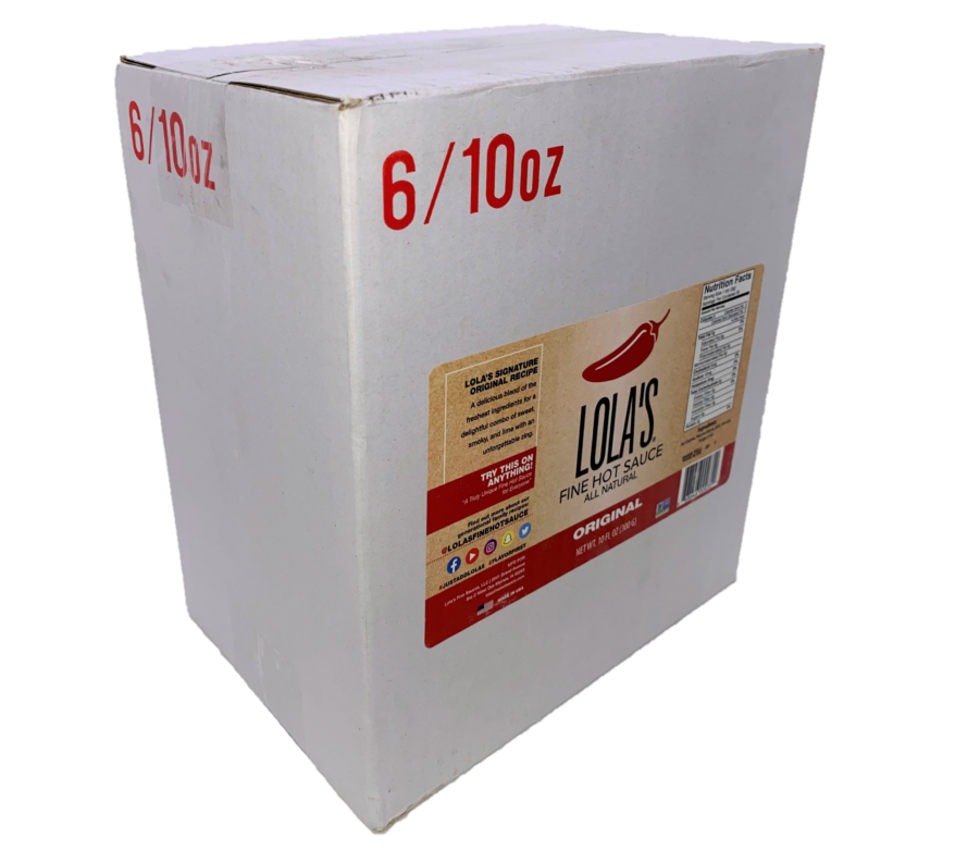 Lola's Fine Hot Sauce 10 Fluid Ounce - 6 Per Case.