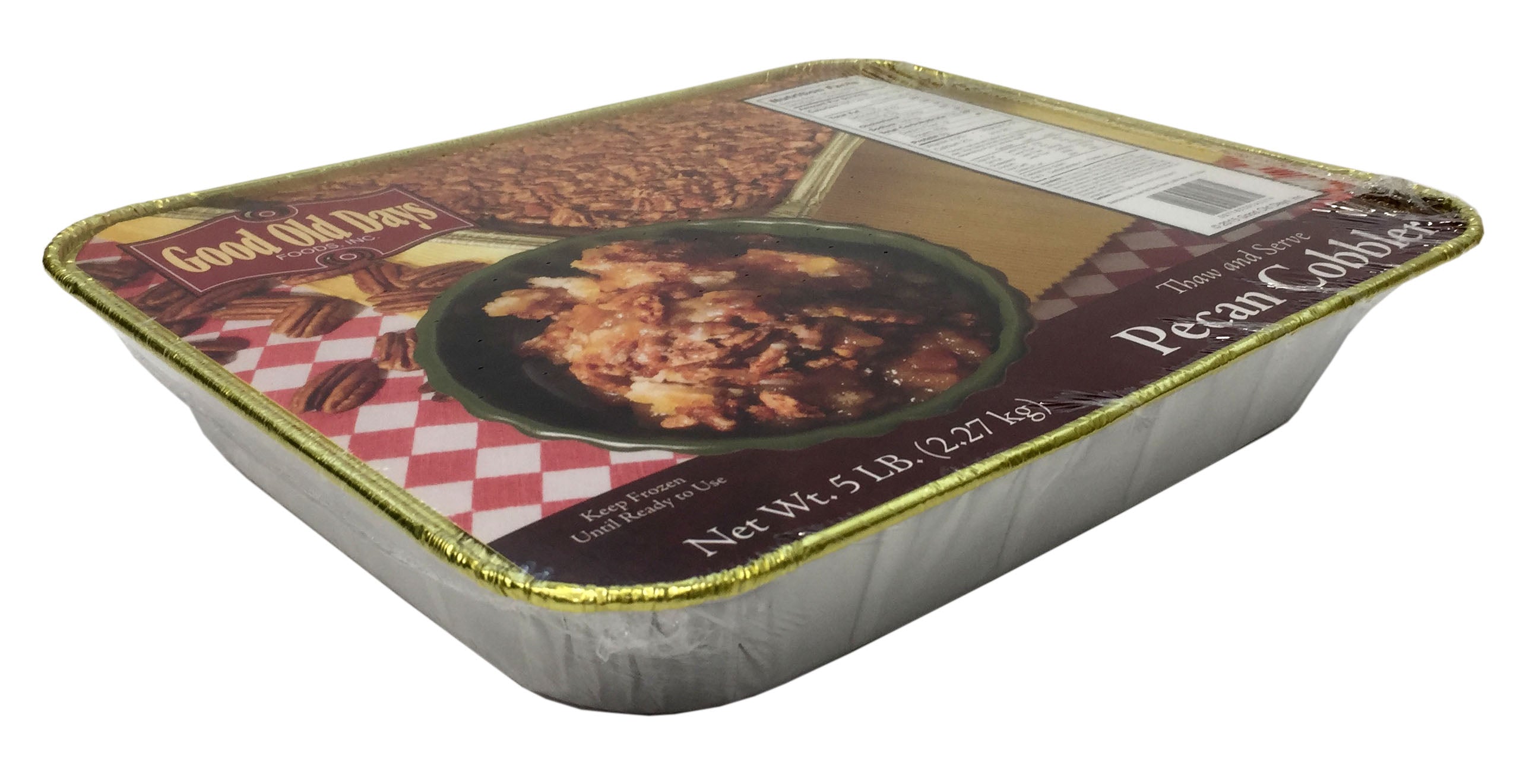 Pecan Cobbler 5 Pound Each - 4 Per Case.