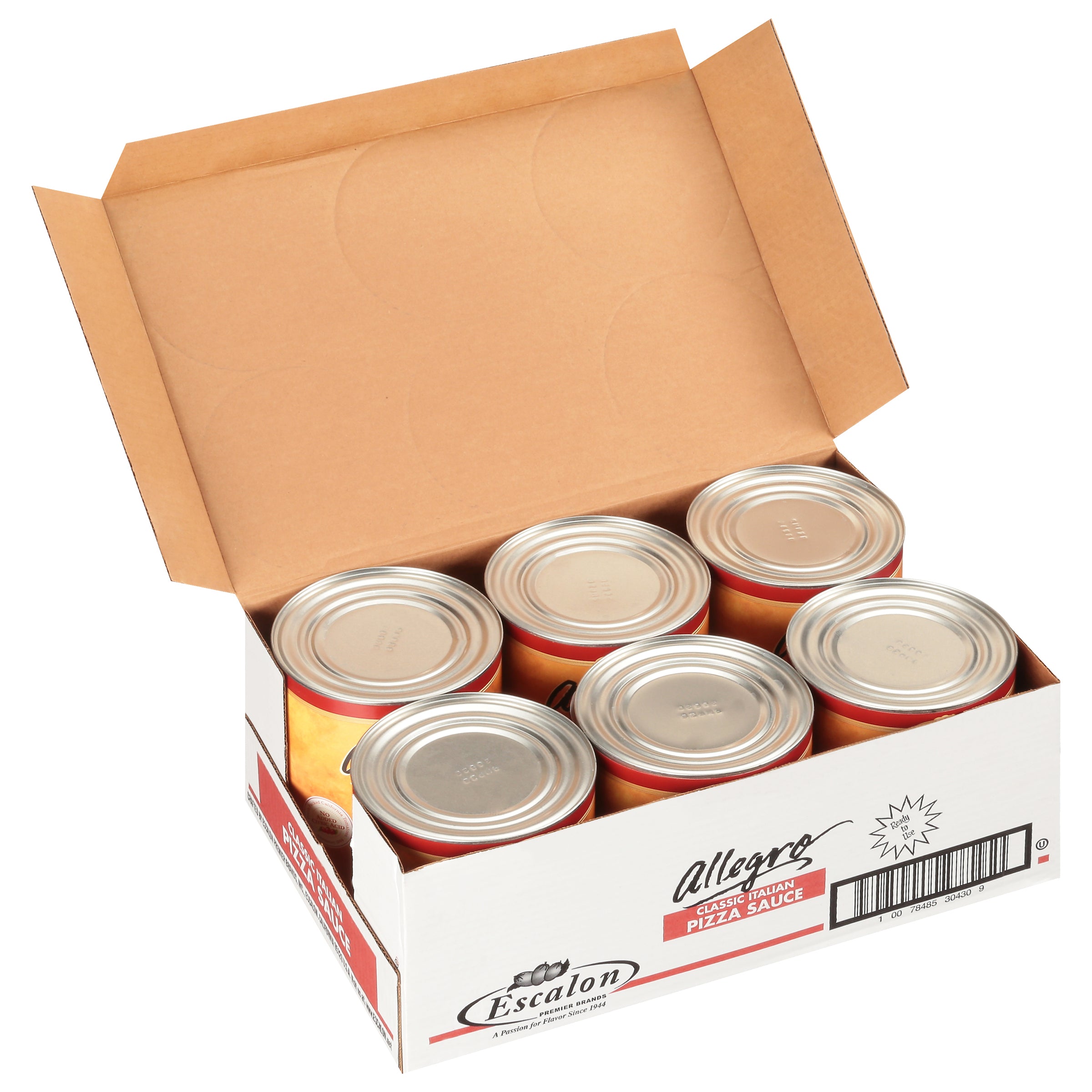 Allegro Classic Italian Pizza Sauce 105 Ounce Can 6 Per Case