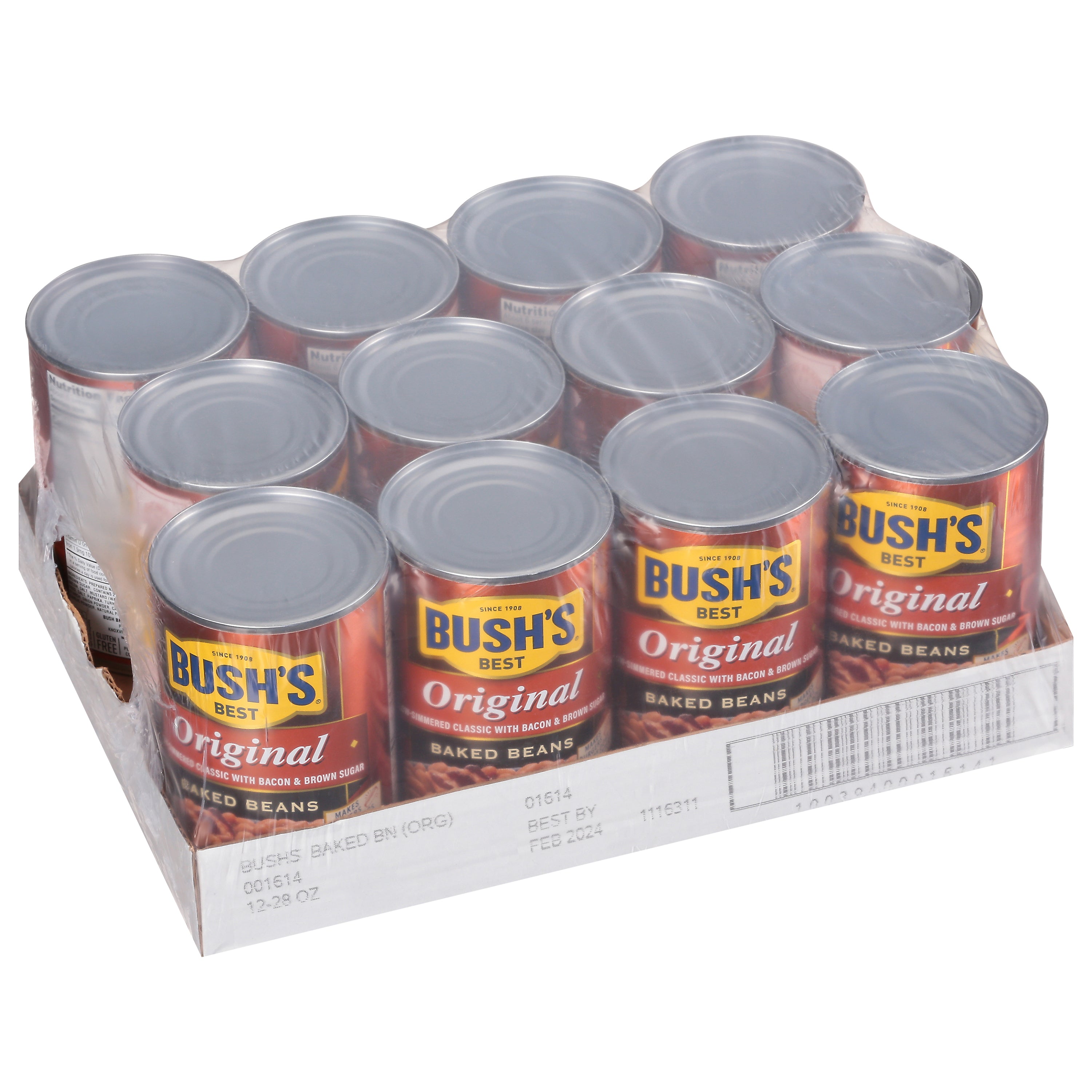 Bean Baked Original 28 Ounce Size - 12 Per Case.