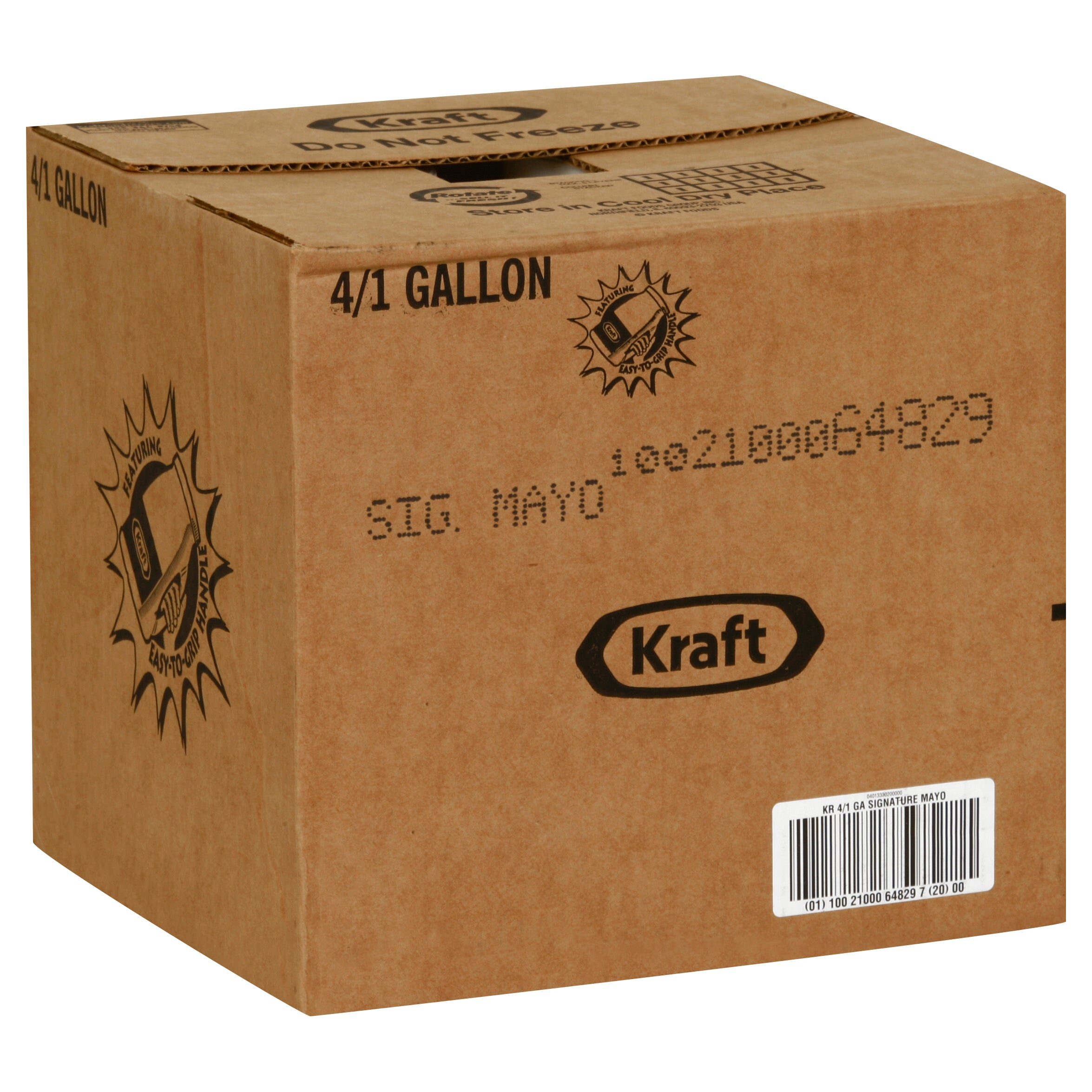 KRAFT Bulk Signature Mayonnaise 1 gal. Jug 4 Per Case