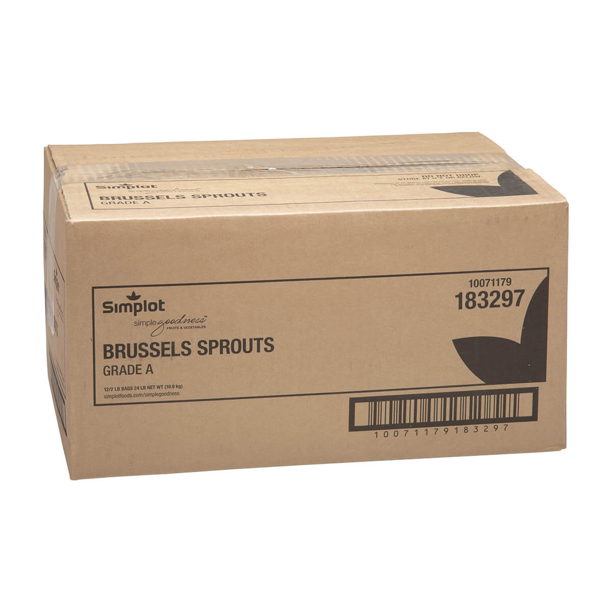 Simplot Simple Goodness Classic Vegetables Brussels Sprouts 2 Pound Each - 12 Per Case.