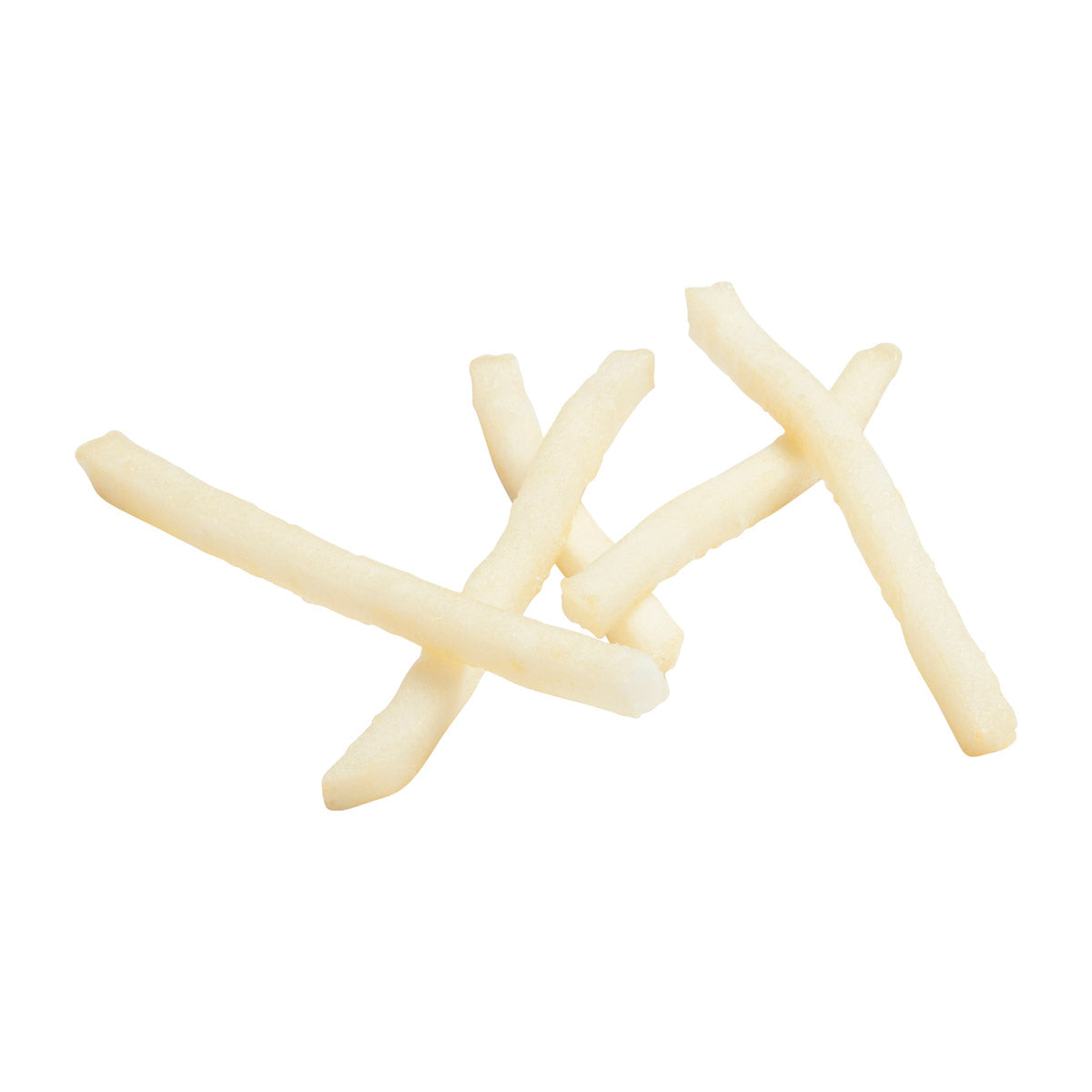 Simplot Conquest 4" Clear Coated Shoestringfries 4.5 Pound Each - 6 Per Case.