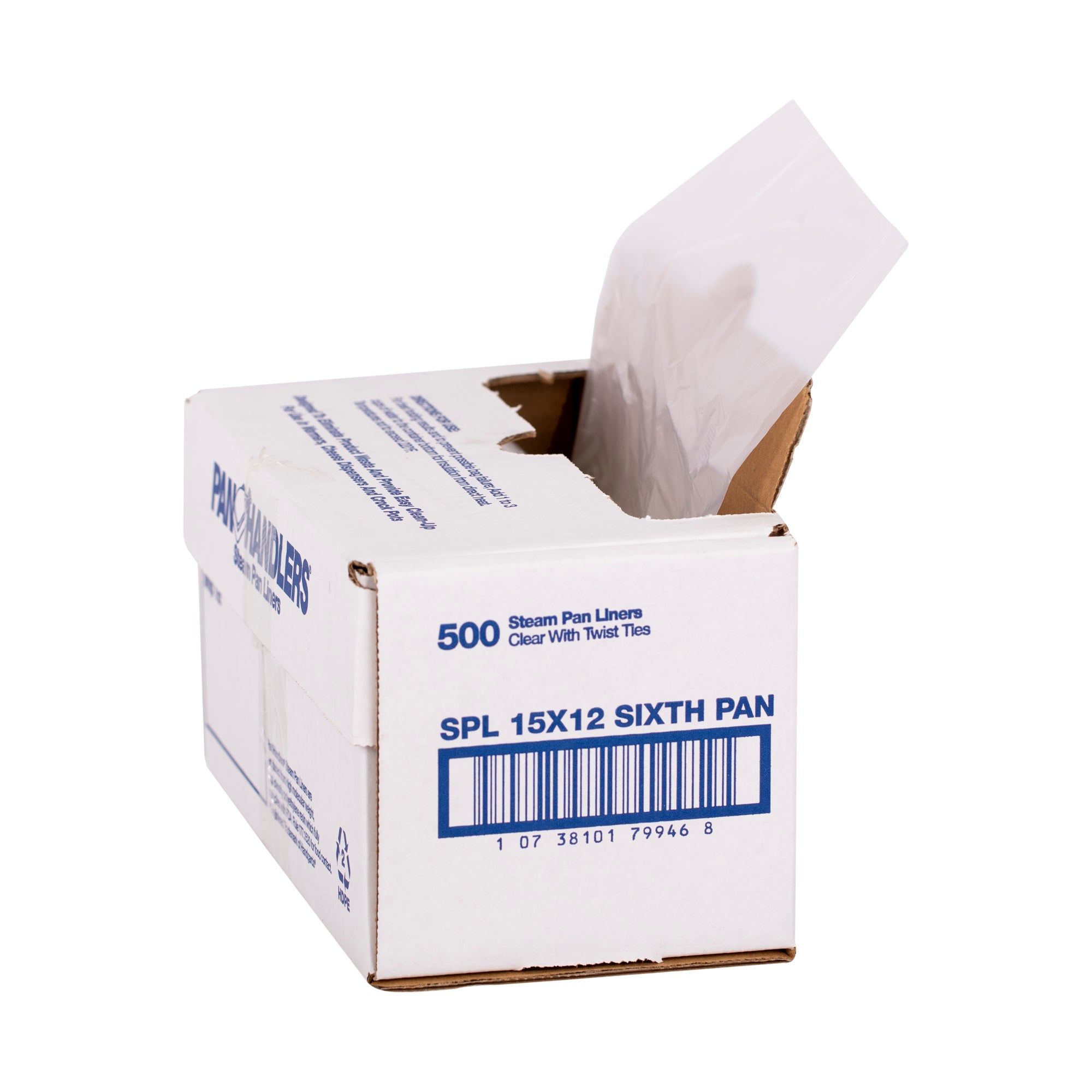 Pan Liner Steam Sixth Pan 500 Each - 1 Per Case.