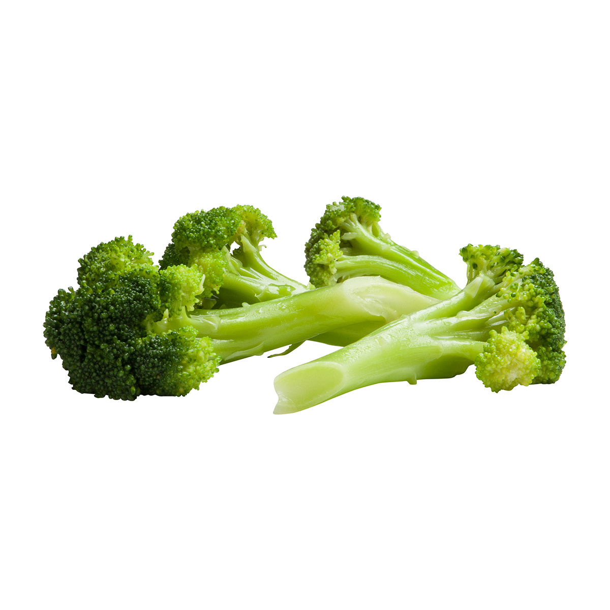 Simplot Simple Goodness Classic Vegetables Broccoli Spears Wet Pack 2 Pound Each - 12 Per Case.