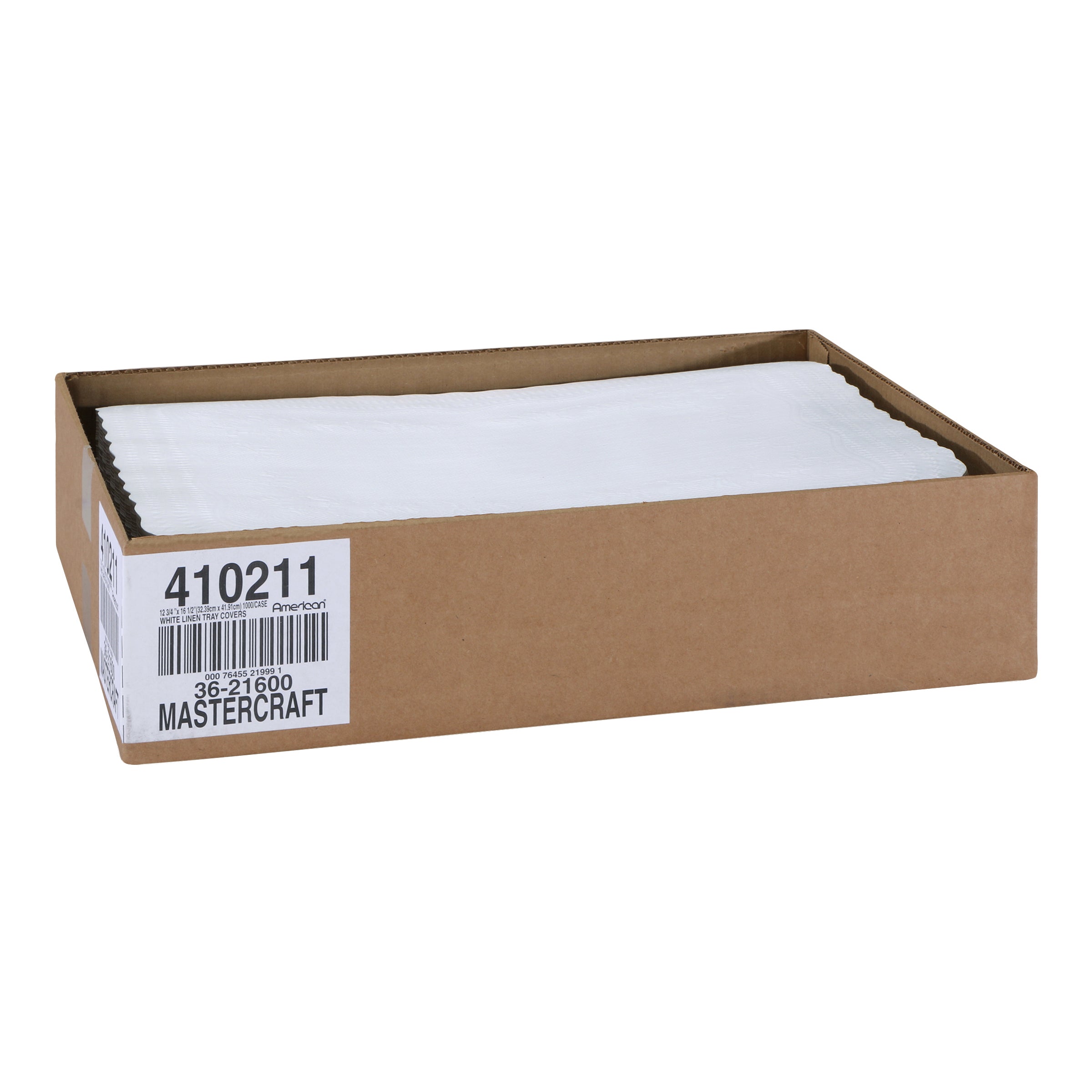 Traymat Paper White Medium Weightscalloped 1000 Each - 1 Per Case.