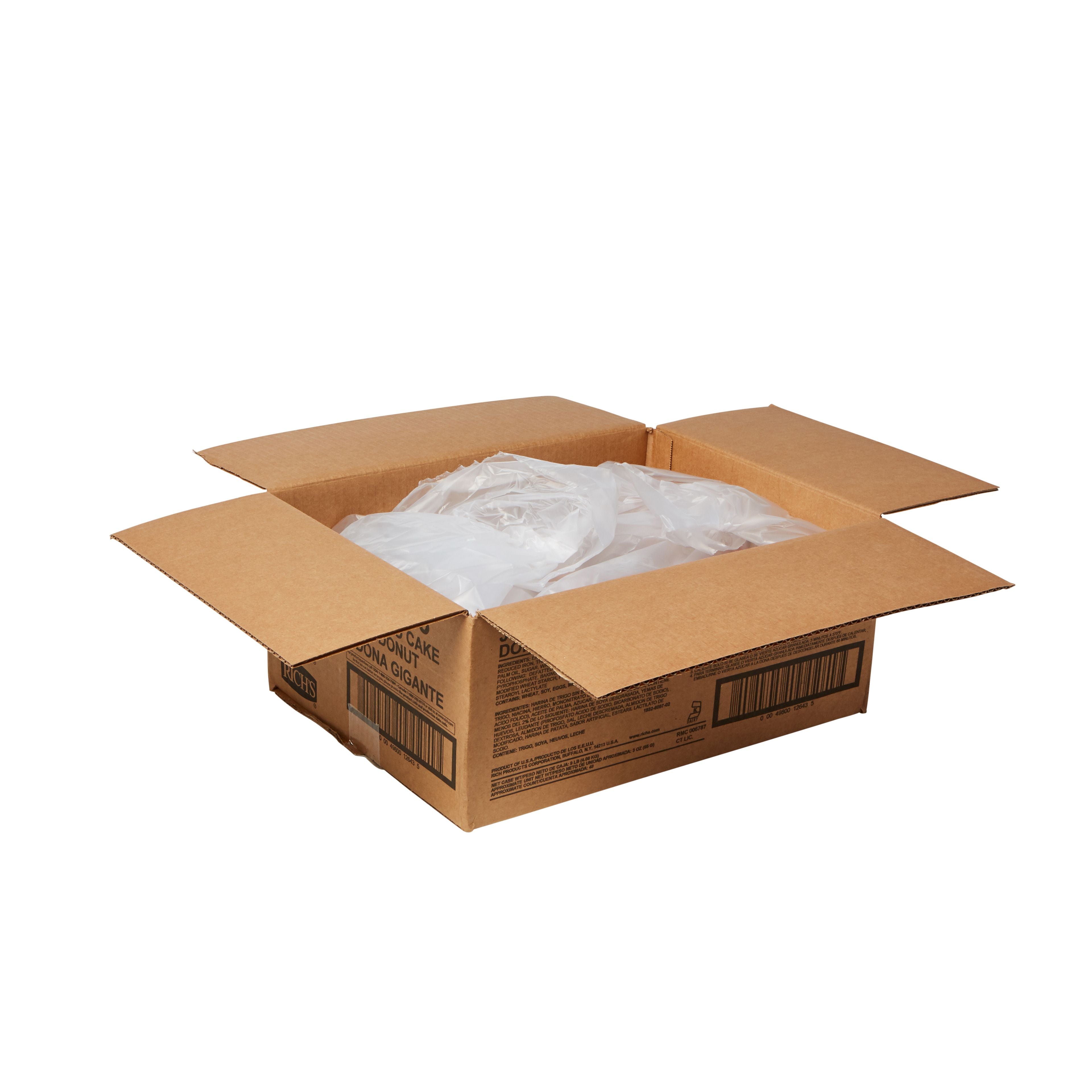 Jumbo Cake Donut 3 Ounce Size - 48 Per Case.
