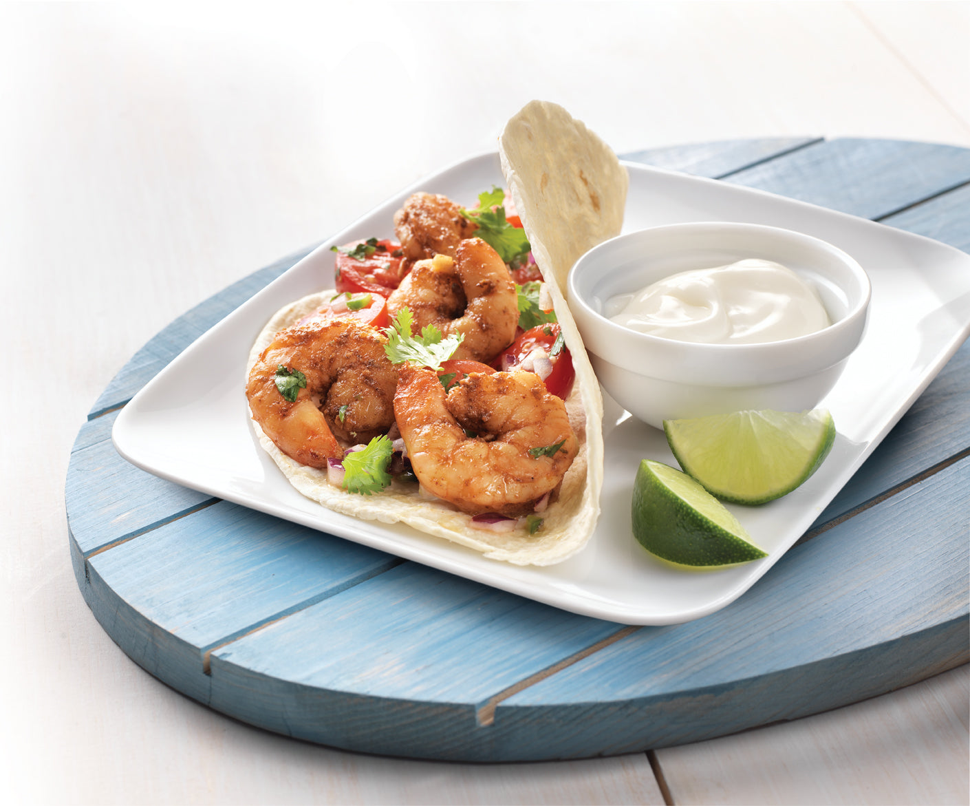 Iqf Raw P&d Tail On White Shrimp 2 Pound Each - 5 Per Case.