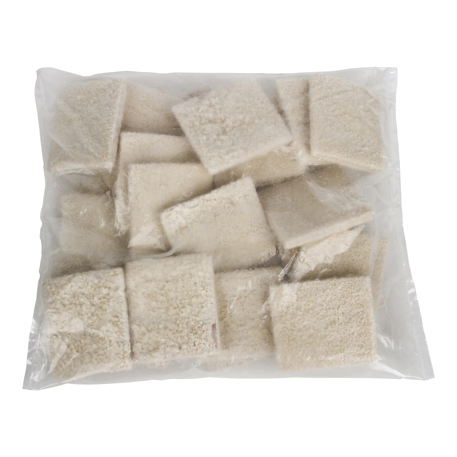 Crunchy Breaded Cod Square 10 Pound Each - 1 Per Case.