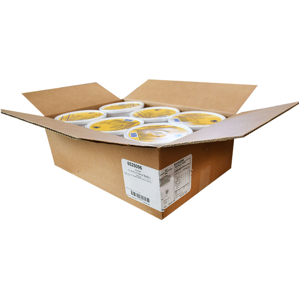 Azar Crunchy Pnut Bttr 5 Pound Each - 6 Per Case.
