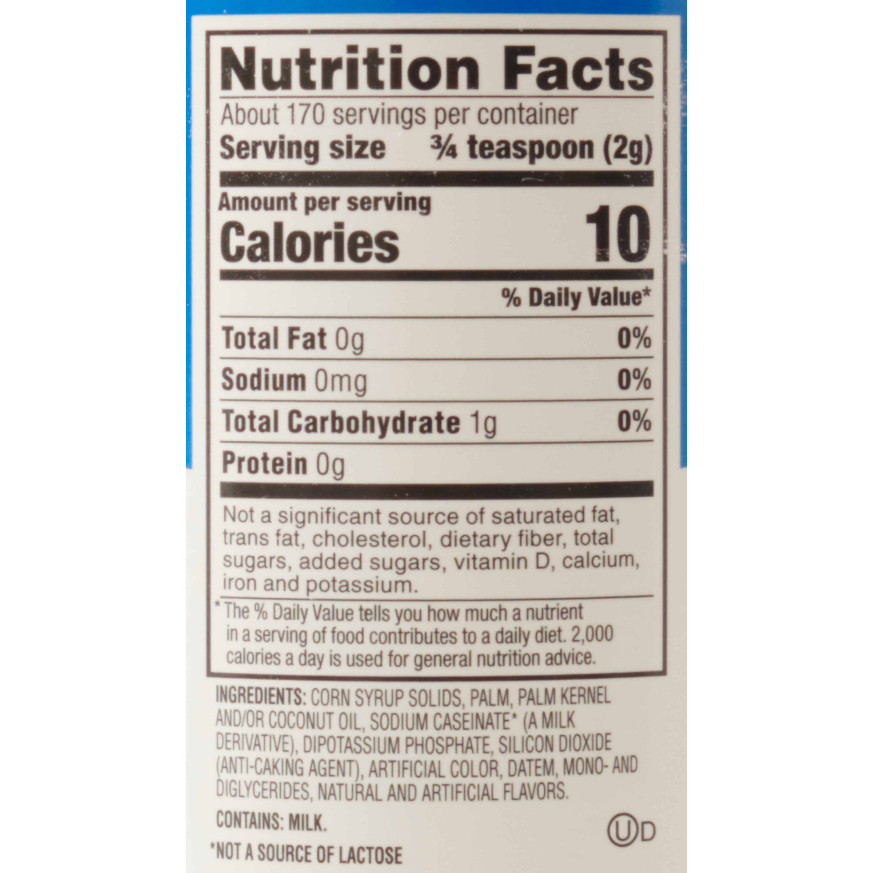 N'joy Creamer Non Dairy Canister 12 Ounce Size - 24 Per Case.