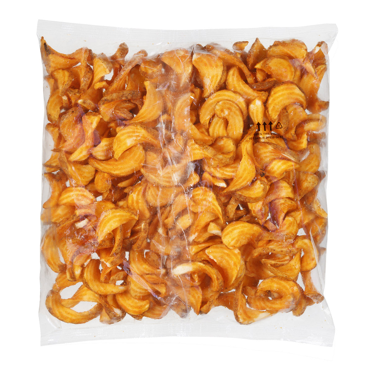 Simplot Sidewinders Fries Seasonedcrisp Delivery Brand Batter Junior Cut 4.5 Pound Each - 6 Per Case.