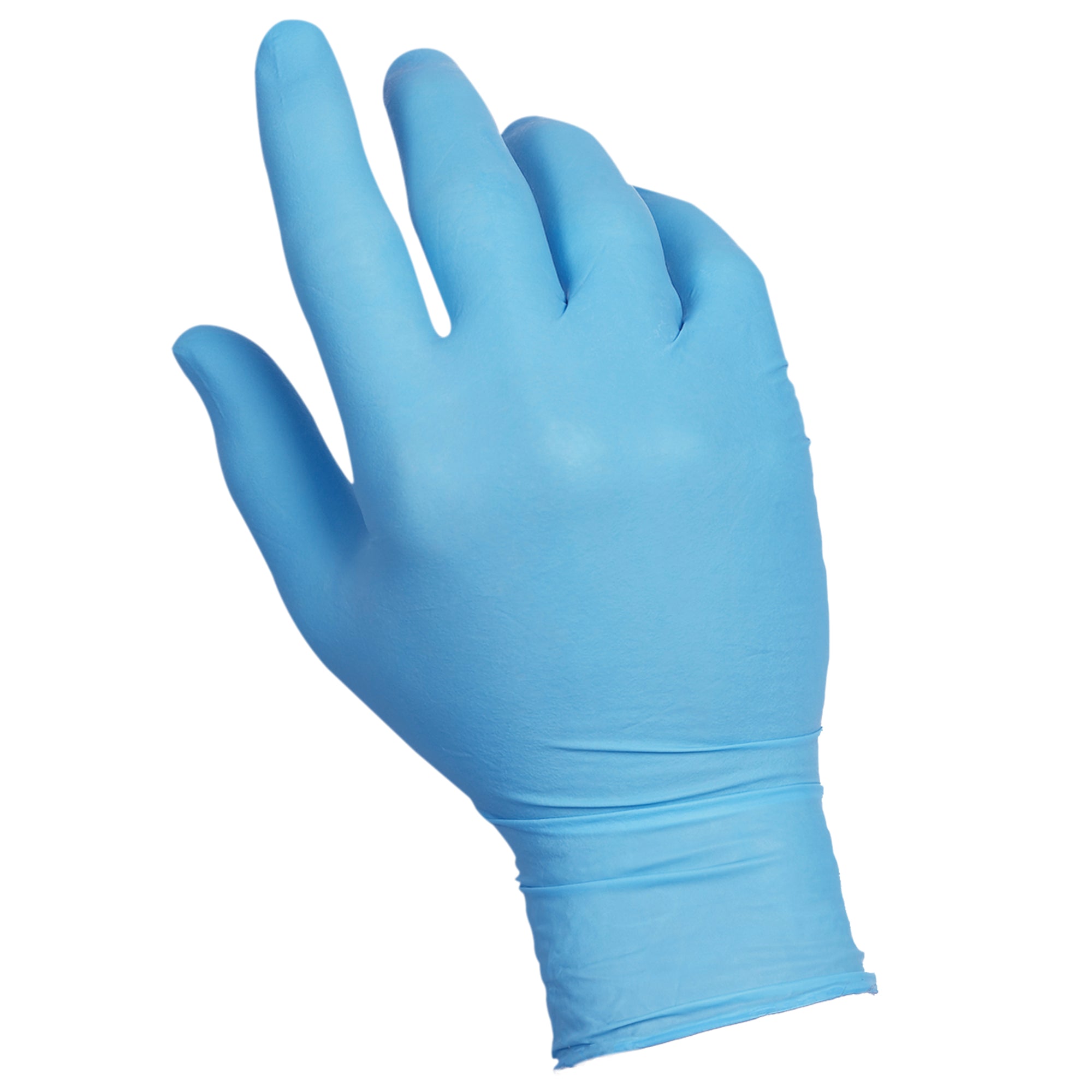 Powder Free Blue Vitrile Large Glove 100 Each - 1000 Per Case.