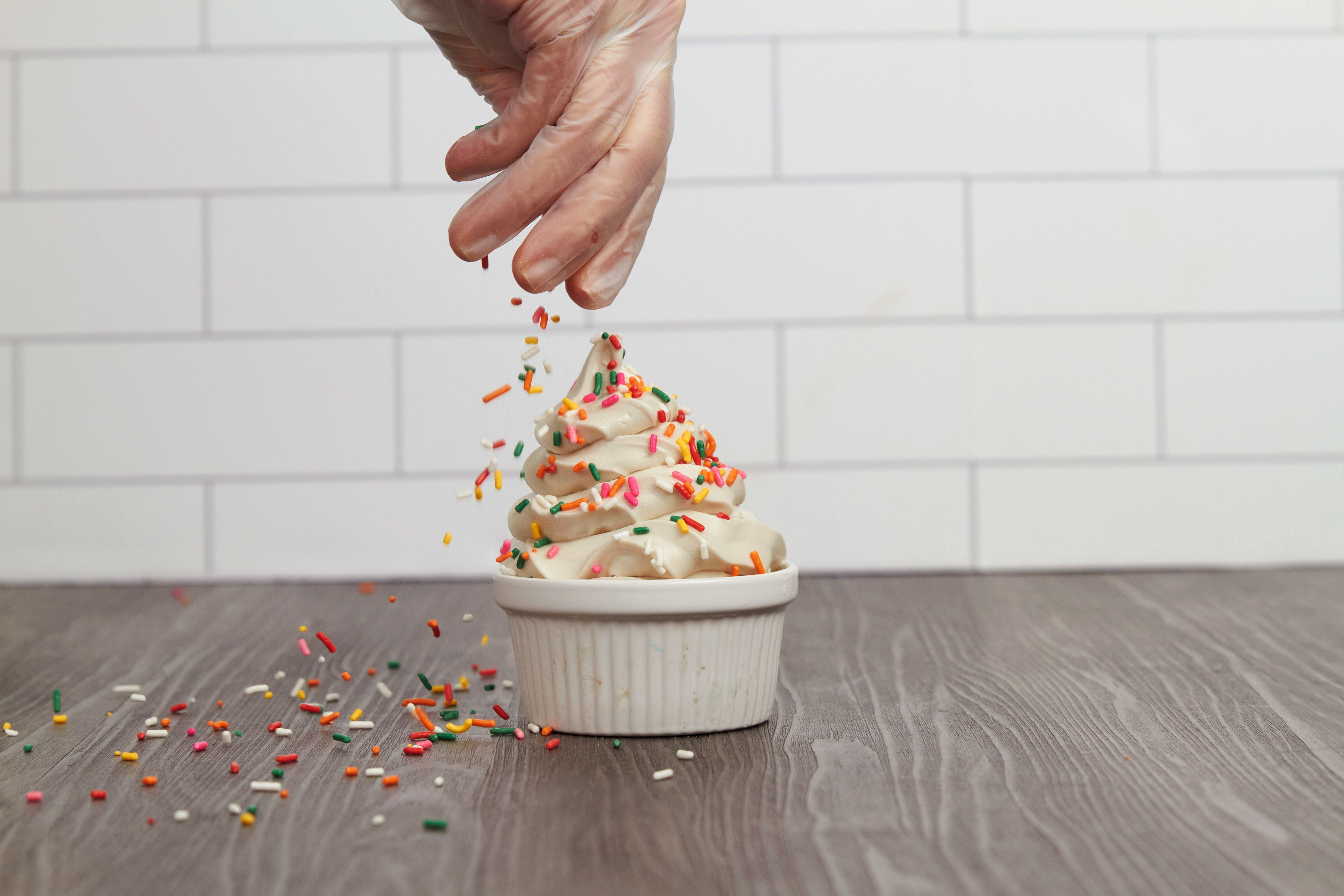 Oatmilk Soft Serve Vanilla 8 Pound Each - 4 Per Case.