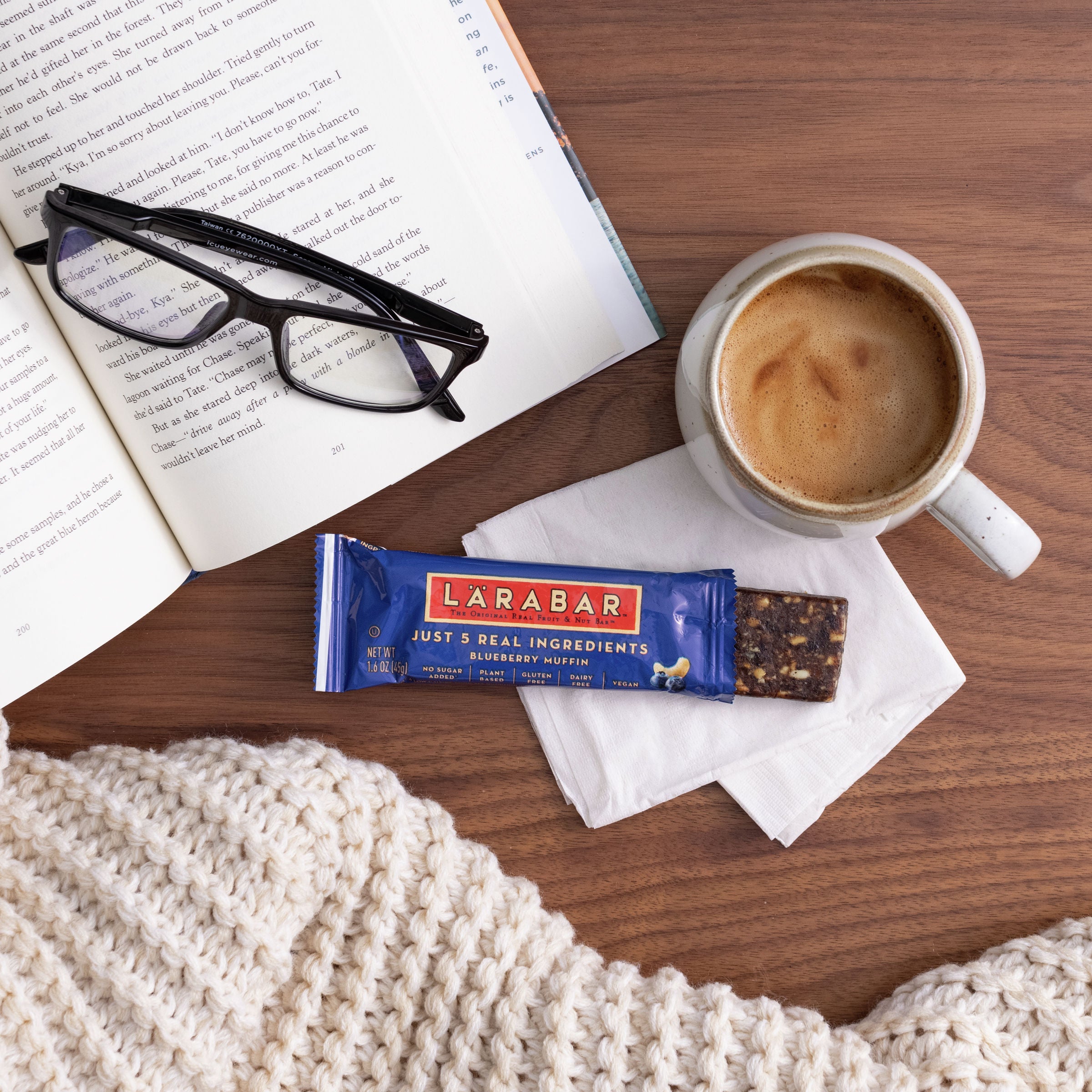 Larabar™ Gluten Free Wellness Bars Blueberry Muffin 25.6 Ounce Size - 4 Per Case.