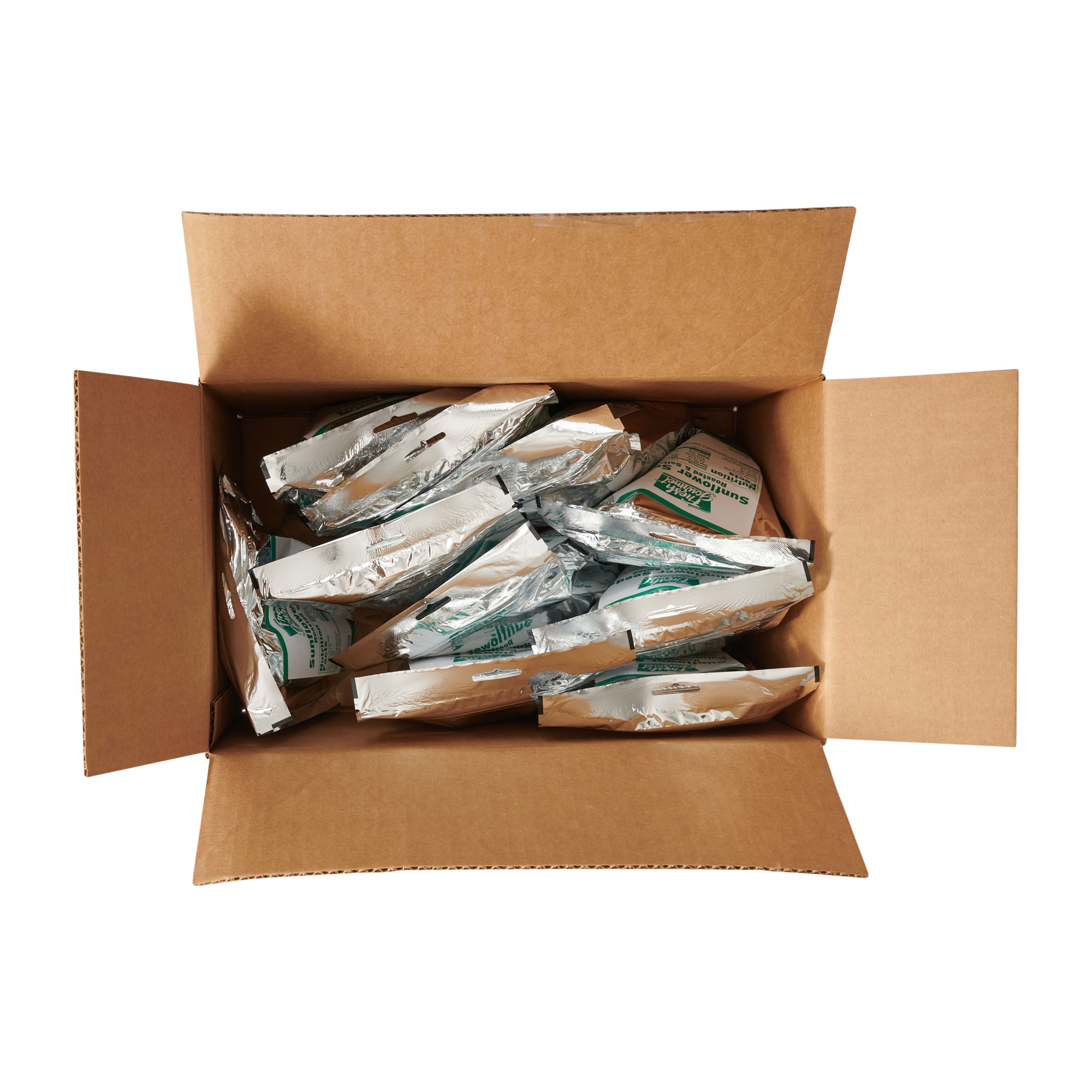 Fresh Gourmet Sunflower Seeds Salted Unshelled 1 Pound Each - 10 Per Case.