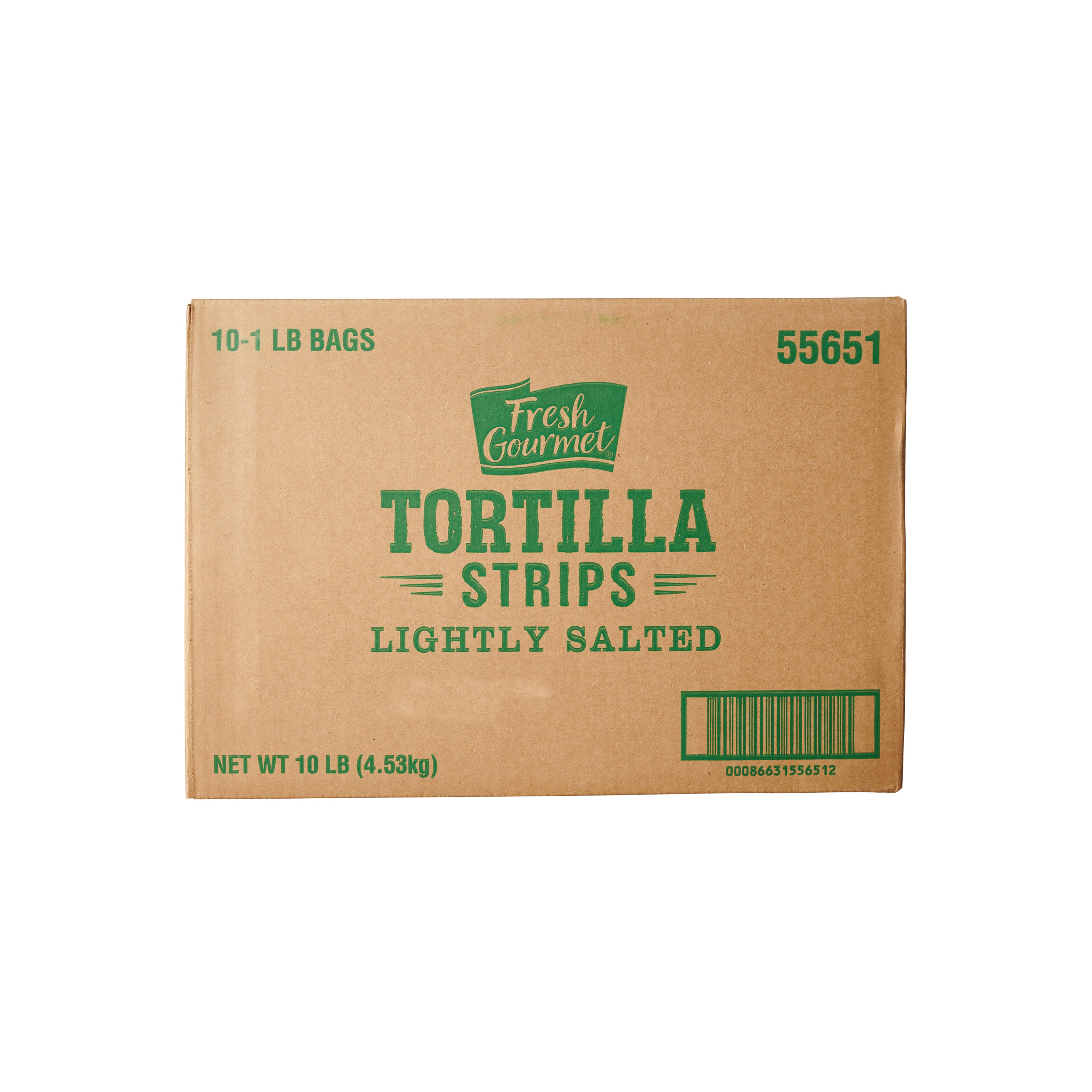 Fresh Gourmet Tortilla Strips Gourmet 1 Pound Each - 10 Per Case.