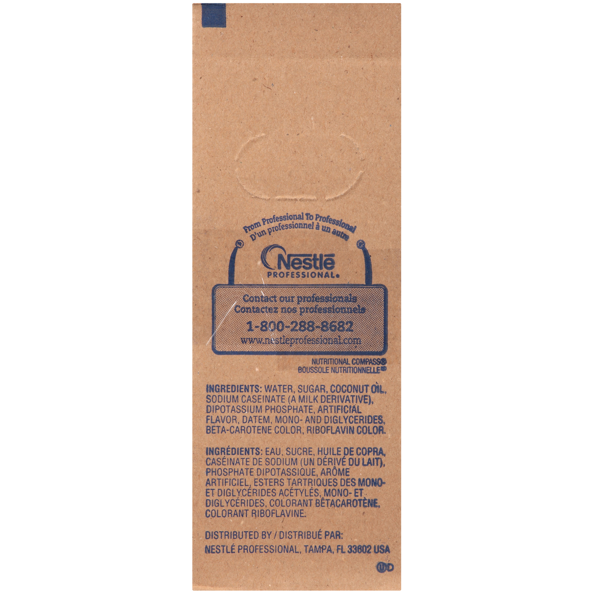 Coffee Mate French Vanilla Coffee Whitener Box 1.5 Gallon - 3 Per Case.