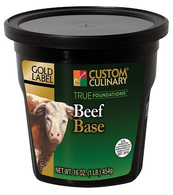Base Beef No Msg Added Gluten Free Cleanlabel 1 Pound Each - 6 Per Case.