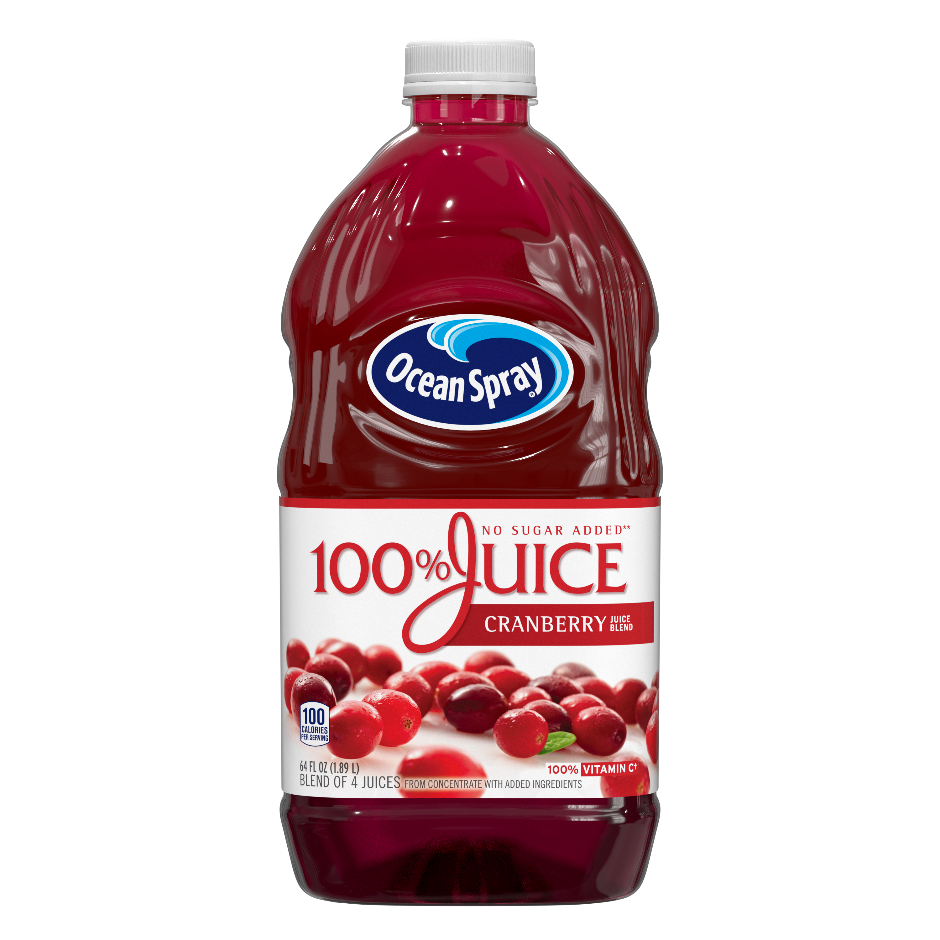 Cranberry 64 Fluid Ounce - 8 Per Case.