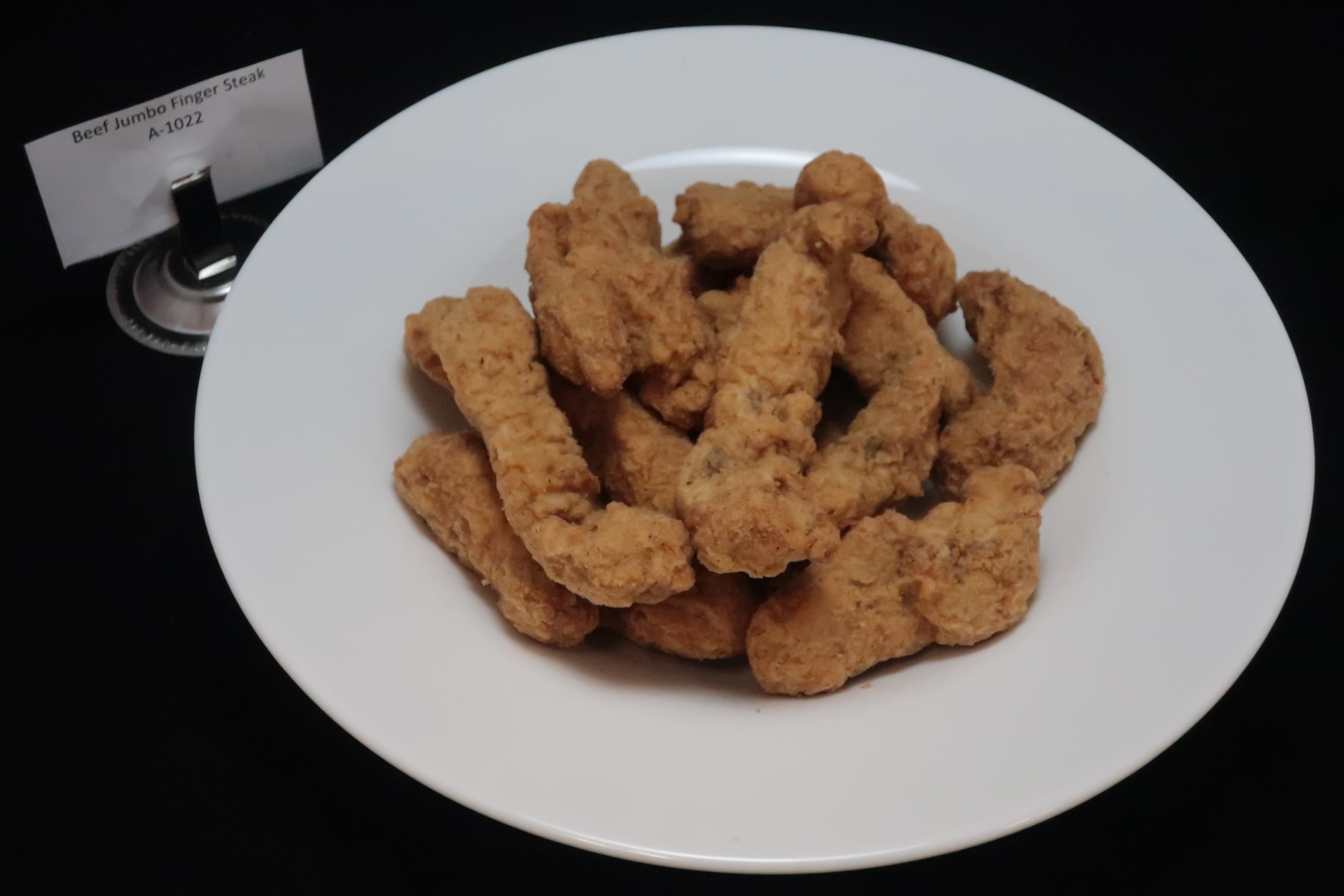 B And Foods Beef Finger Steaks Jumbo 5 Pound Each - 2 Per Case.