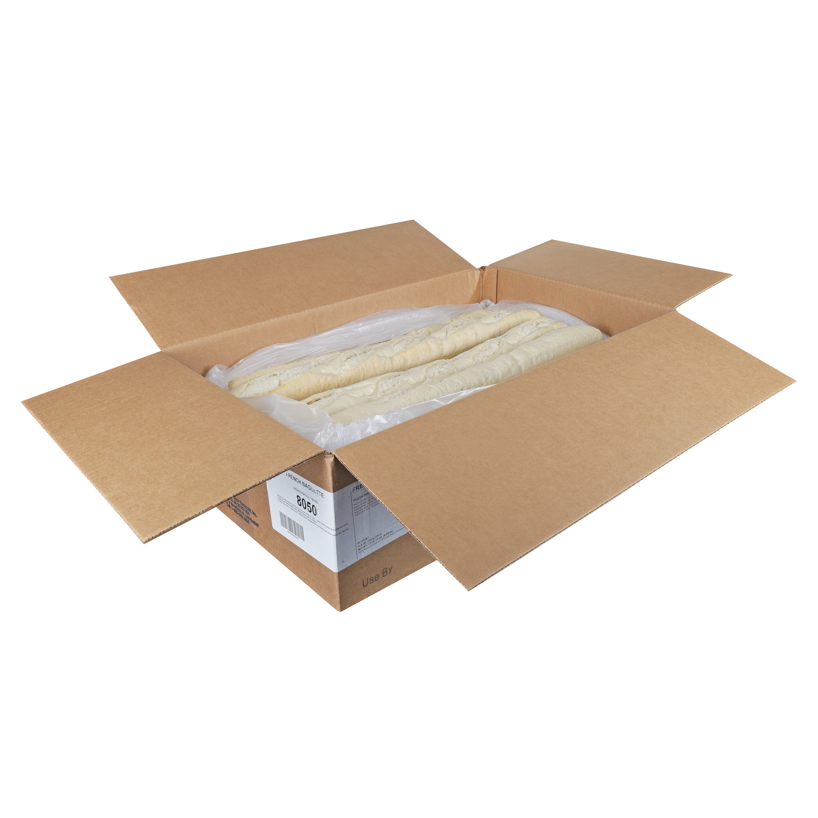 Vie De France Bread French Baguette 4" 11.8 Ounce Size - 24 Per Case.