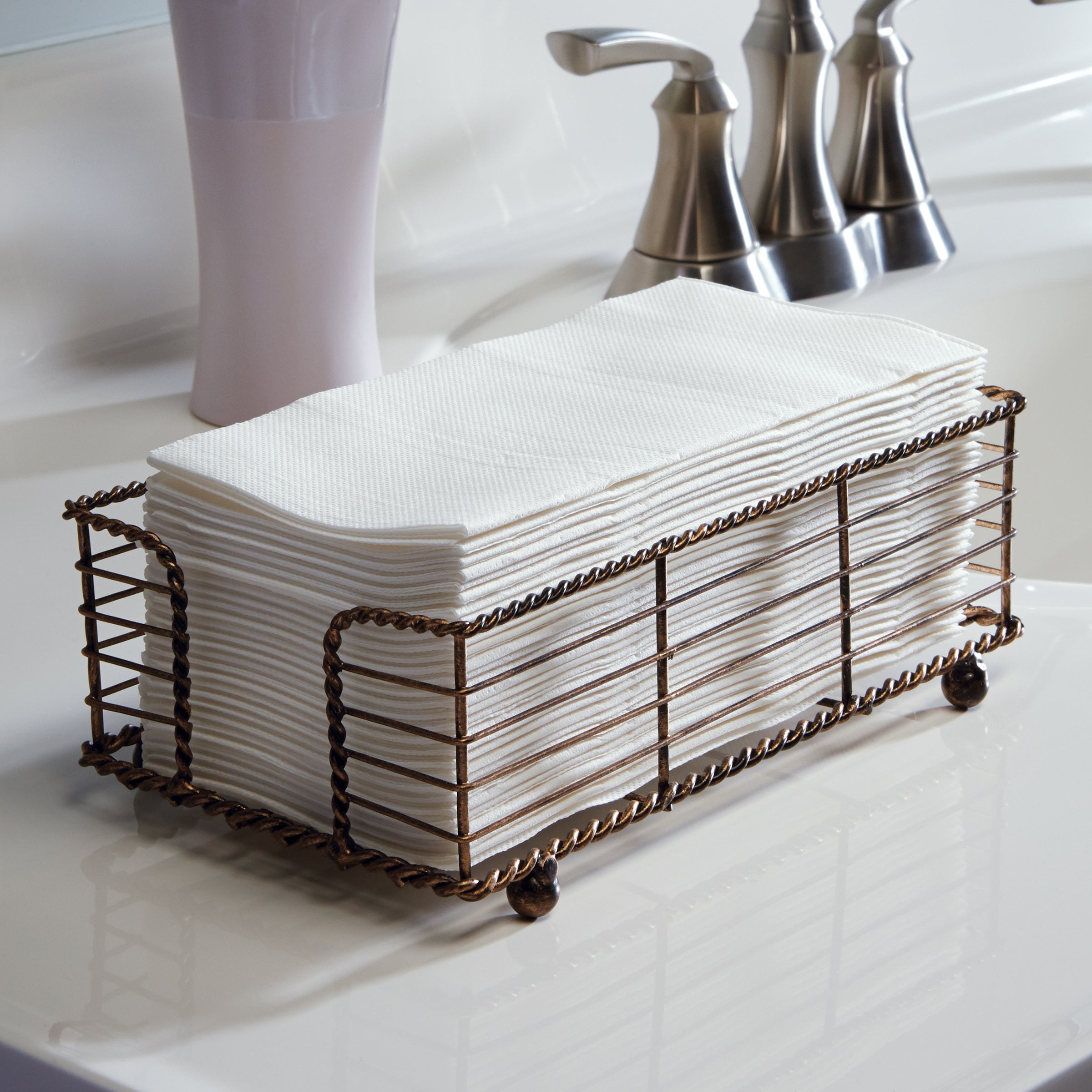 Towel Guest E Z Fold™ Fashnpoint® White Ultra Ply Fold 100 Each - 6 Per Case.