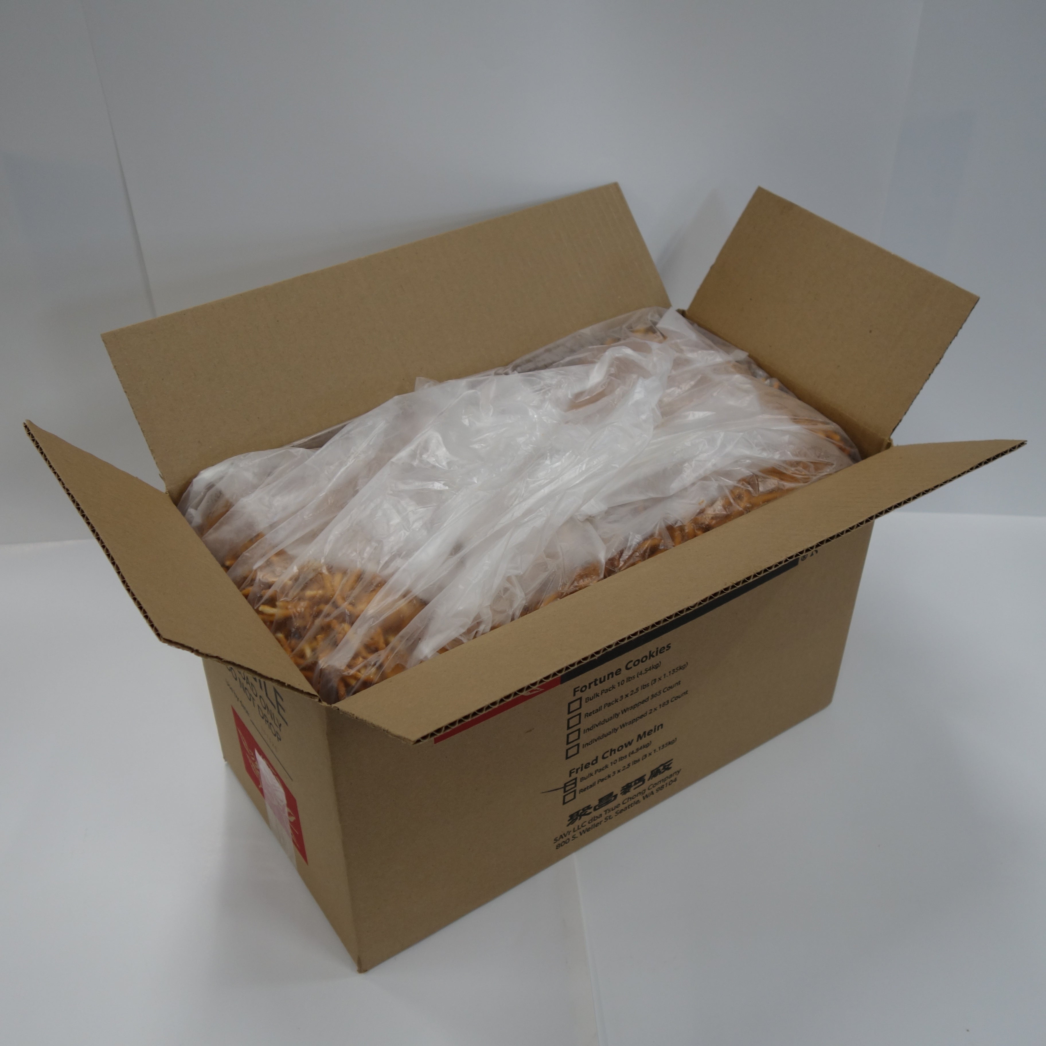 Rose Fried Chow Mein Noodles 10 Pound Each - 1 Per Case.