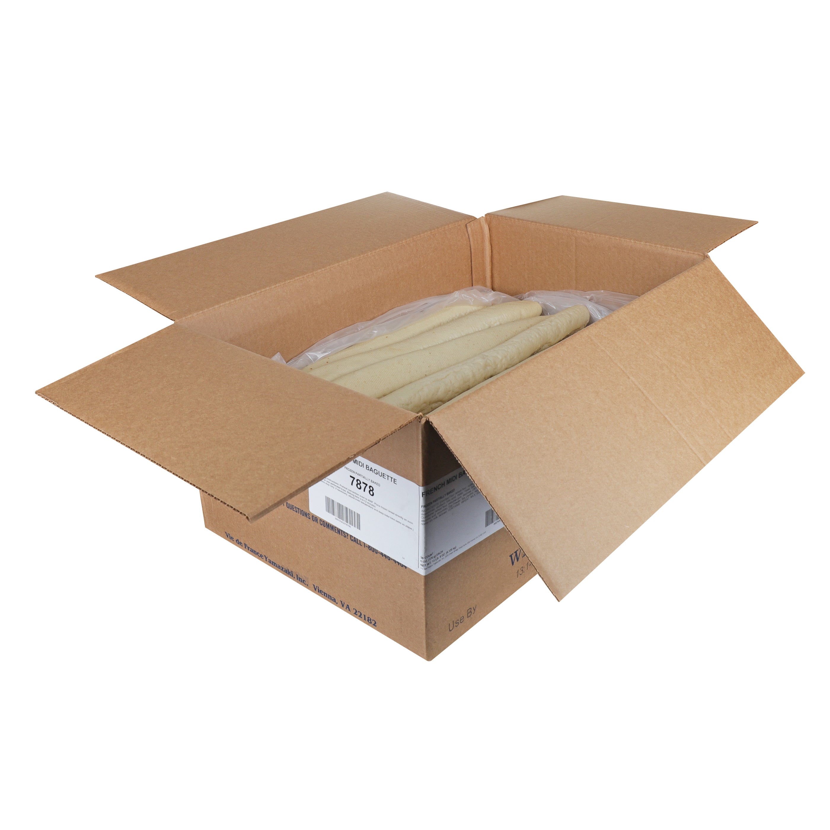 Vie De France French Baguette Loaf 6 Ounce Size - 36 Per Case.