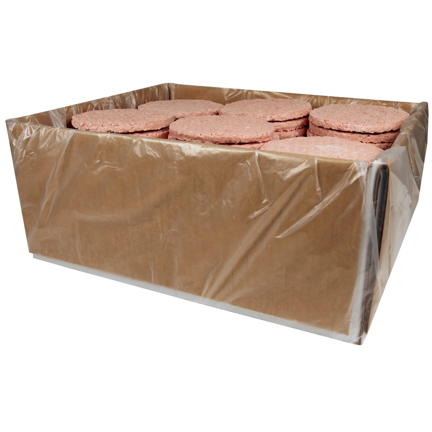 Tnt Beef Patties With Seasoning 4 Ounce Size - 80 Per Case.