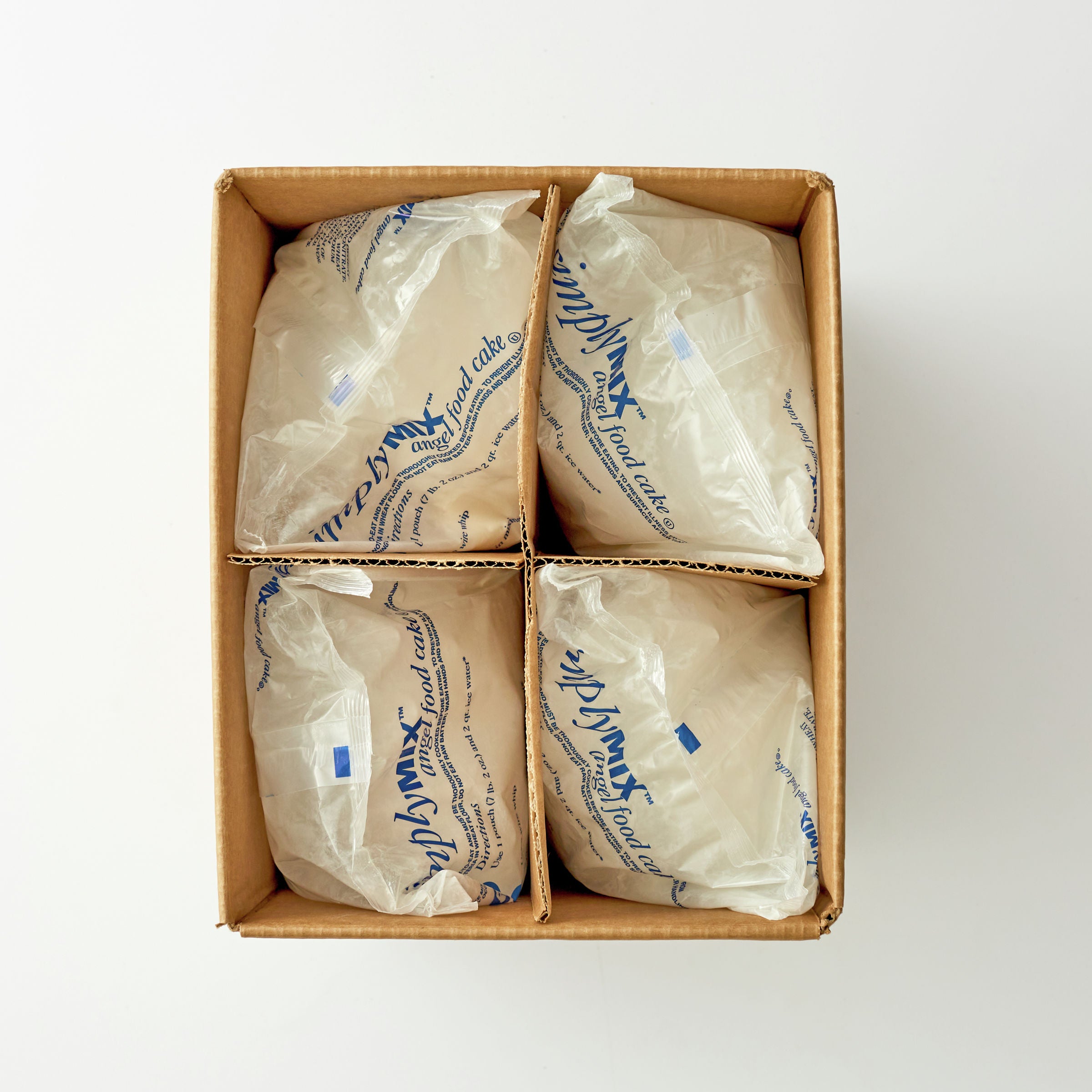 Pillsbury™ Cake Mix Simplymix™ Angel Food 114 Ounce Size - 4 Per Case.