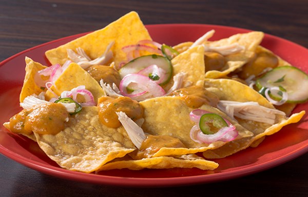 Mission Pre-Cut Unfried Yellow Chips Cut 30 Pound Each - 1 Per Case.