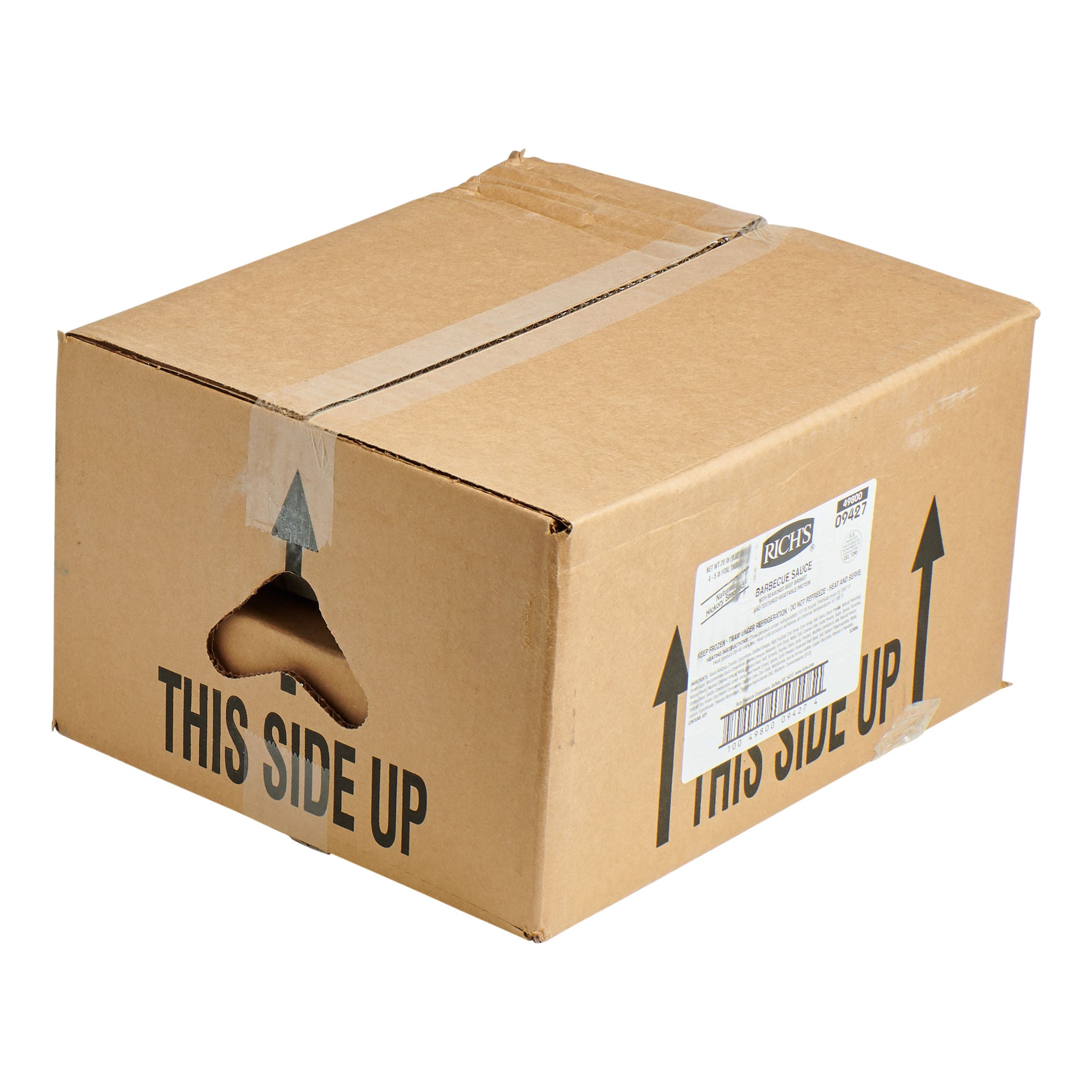 Smokehouse Beef Brisket Barbecue 5 Pound Each - 4 Per Case.