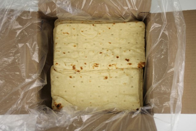 Stonefire 6"x2" Thin Flatbread Crust 24 Count Packs - 1 Per Case.