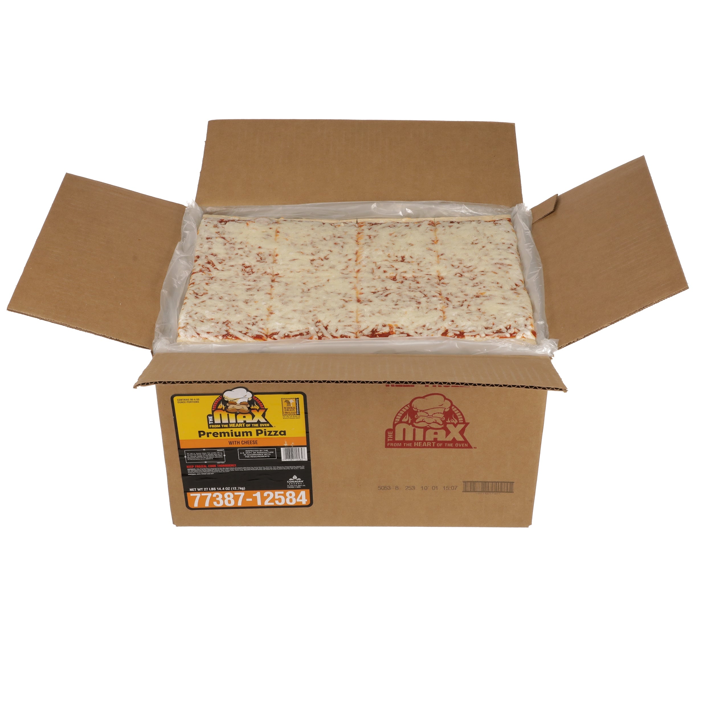Mozzarella Whole Grain 4.65 Ounce Size - 96 Per Case.