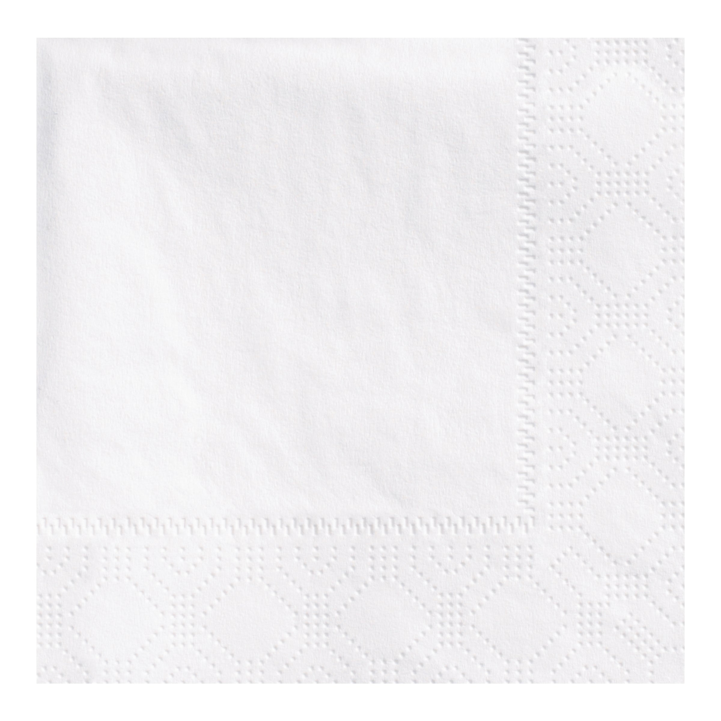Napkin Beverage White Ply Fold 250 Each - 12 Per Case.