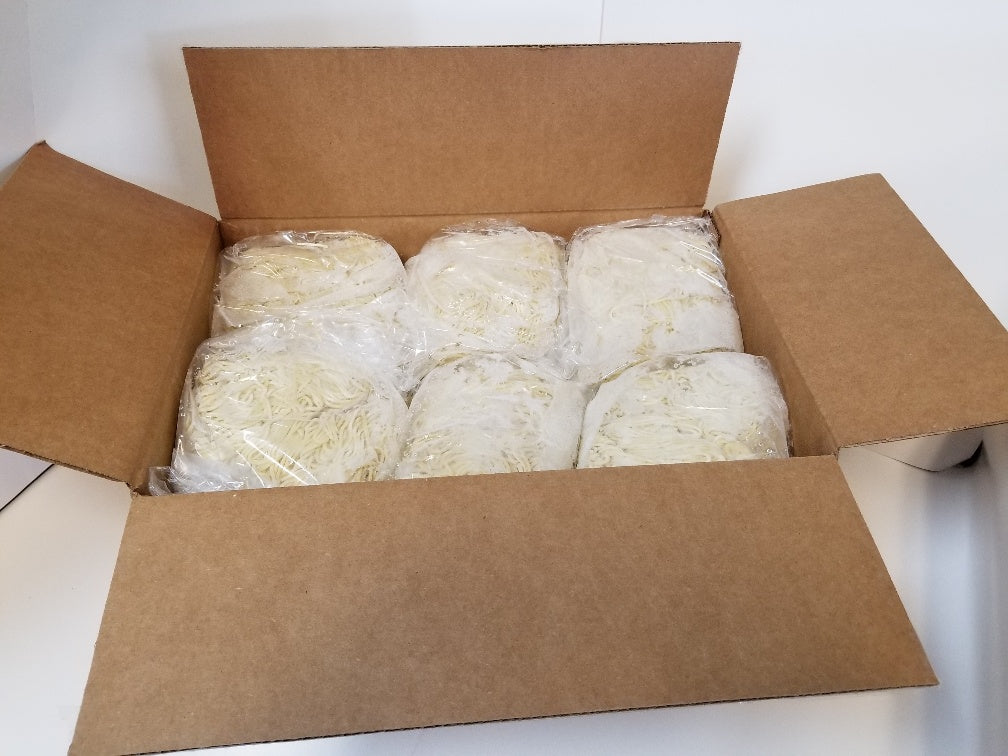 Savr Ramen Raw Noodles 5 Pound Each - 6 Per Case.