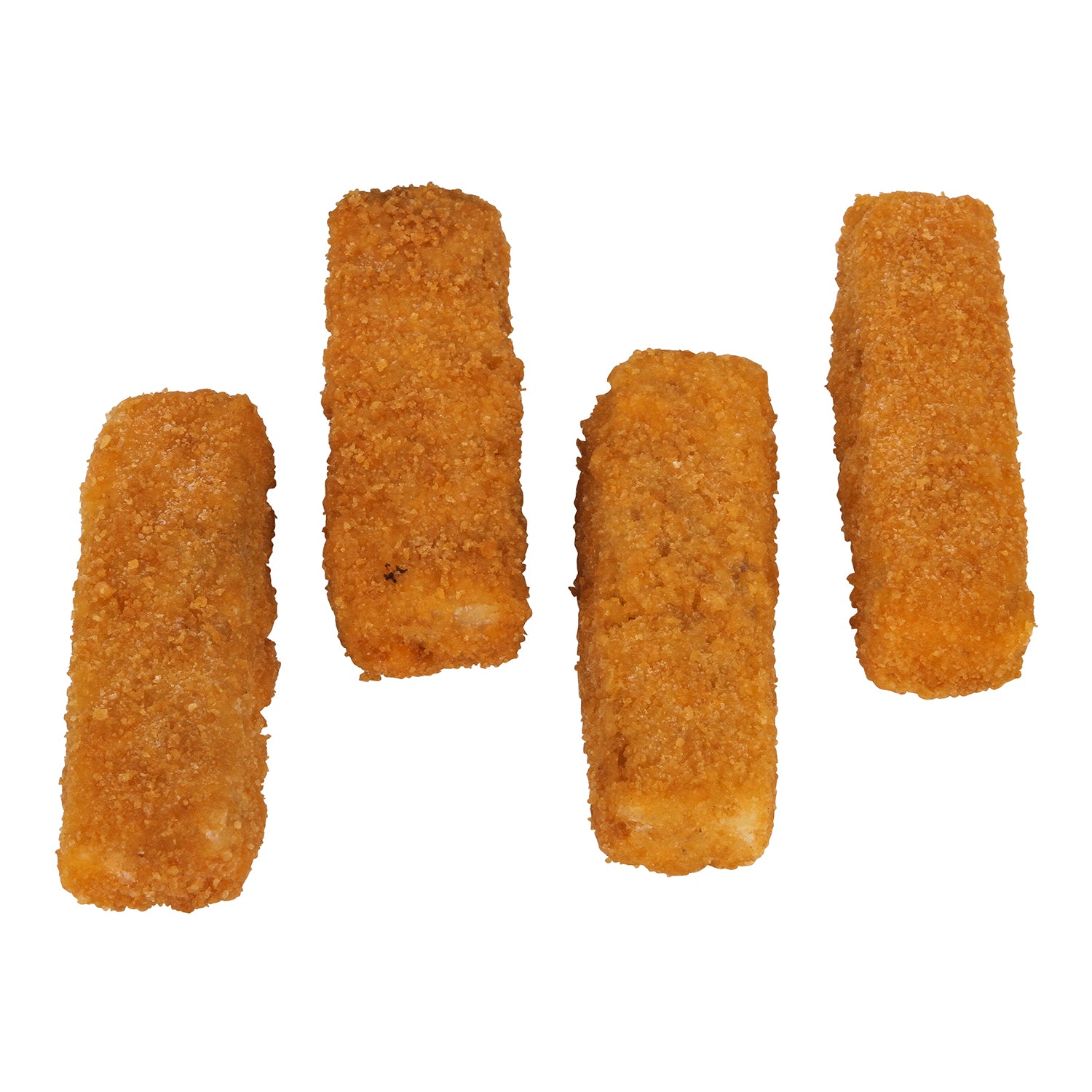 Oven Ready Breaded Pollock Sticks Msc 10 Pound Each - 1 Per Case.