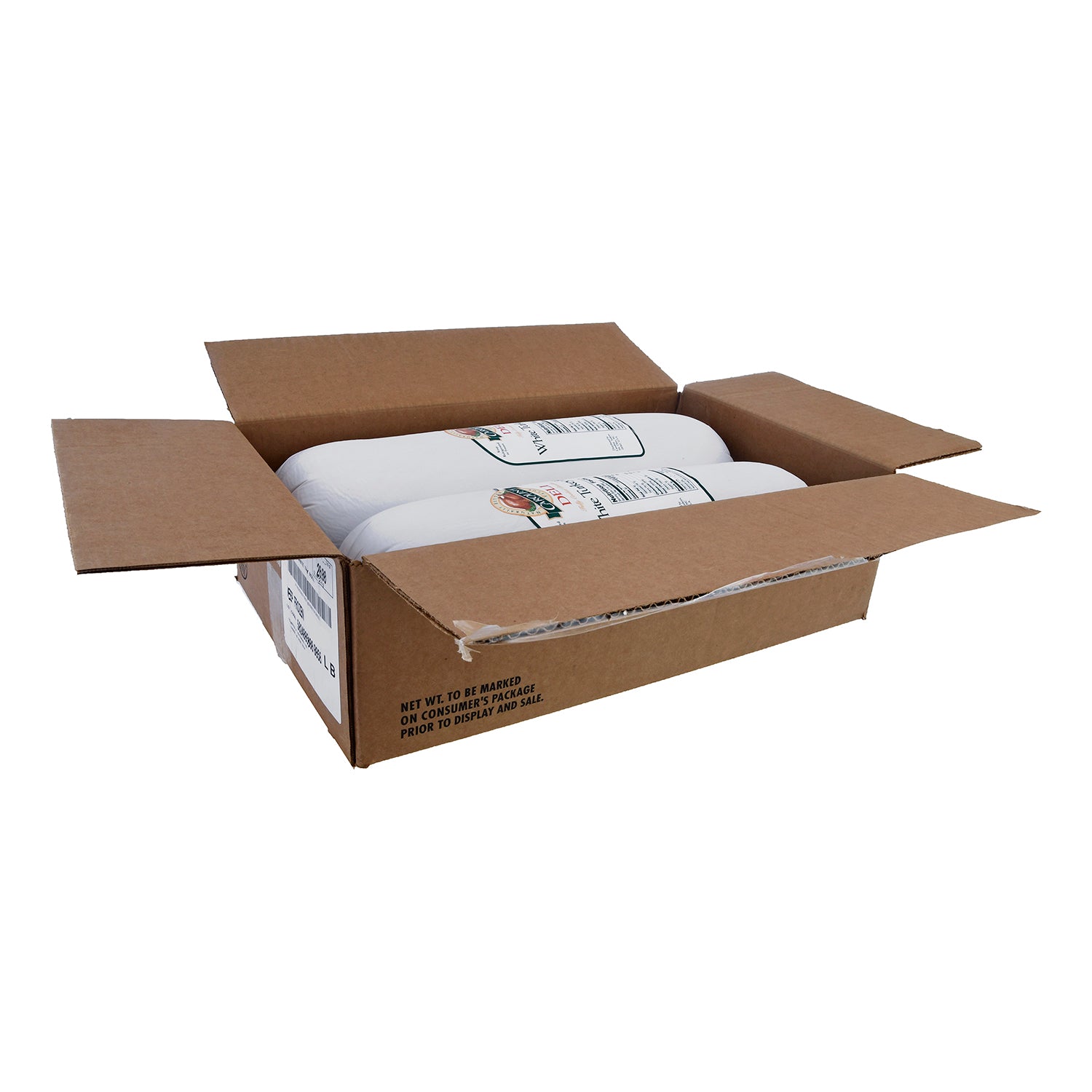 Turkey White Meat Delicatessen Roll Cooked Frozen 10 Pound Each - 2 Per Case.