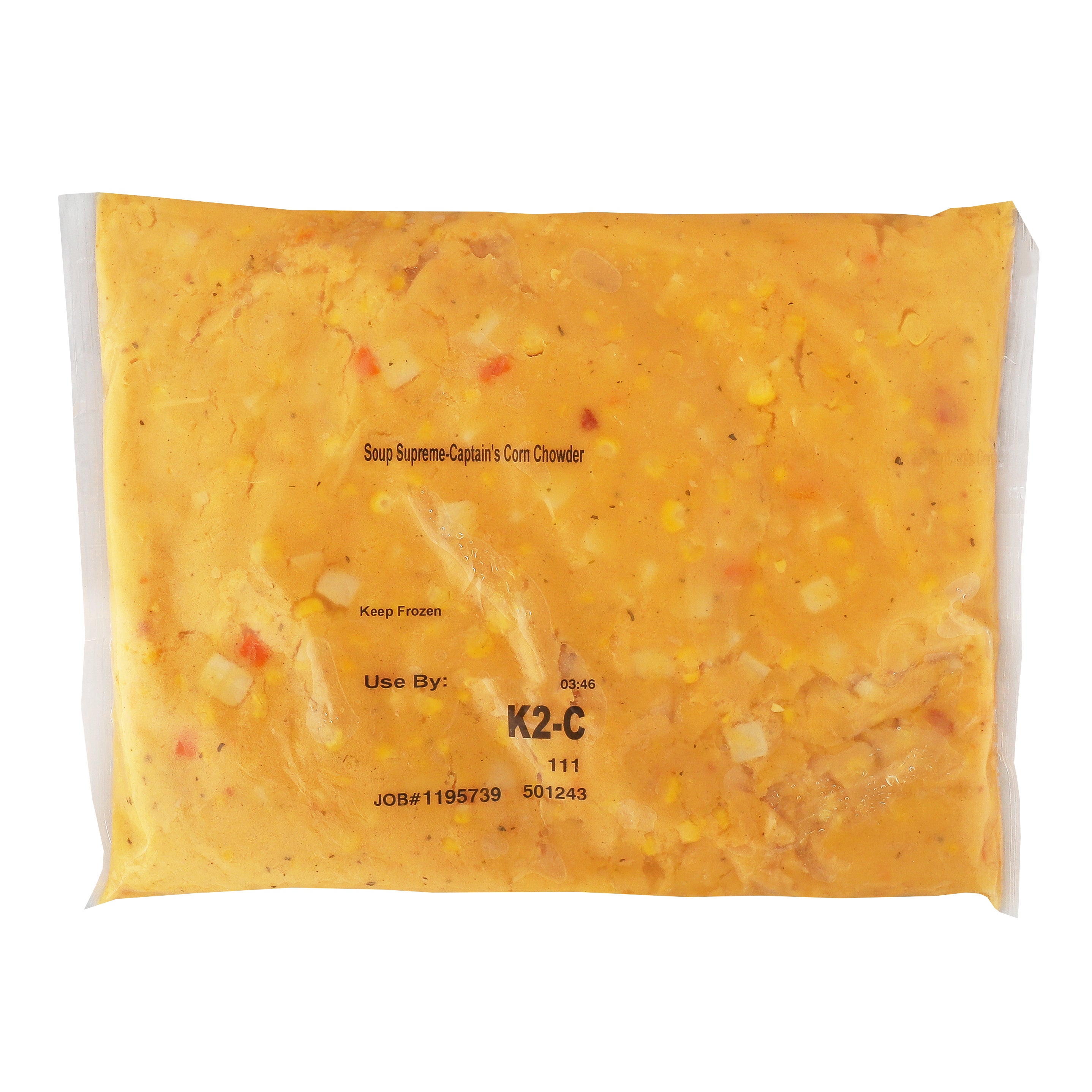 Captain's Corn Chowder 4 Pound Each - 4 Per Case.