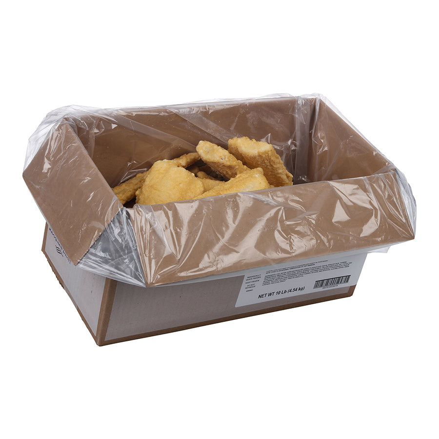 Battered Cod Fillets Approx 10 Pound Each - 1 Per Case.